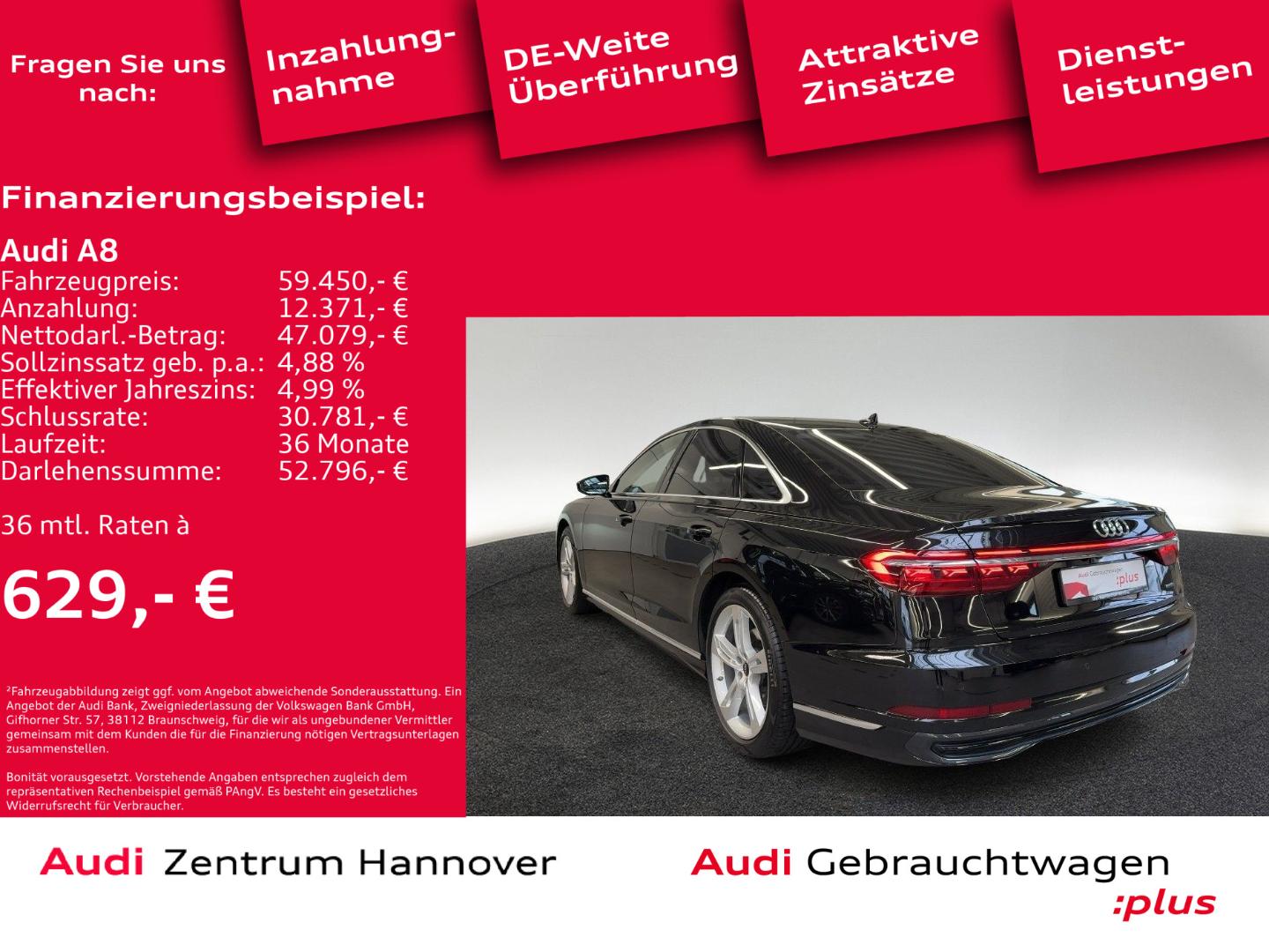 Image about Audi A8 50 TDI quattro tiptronic