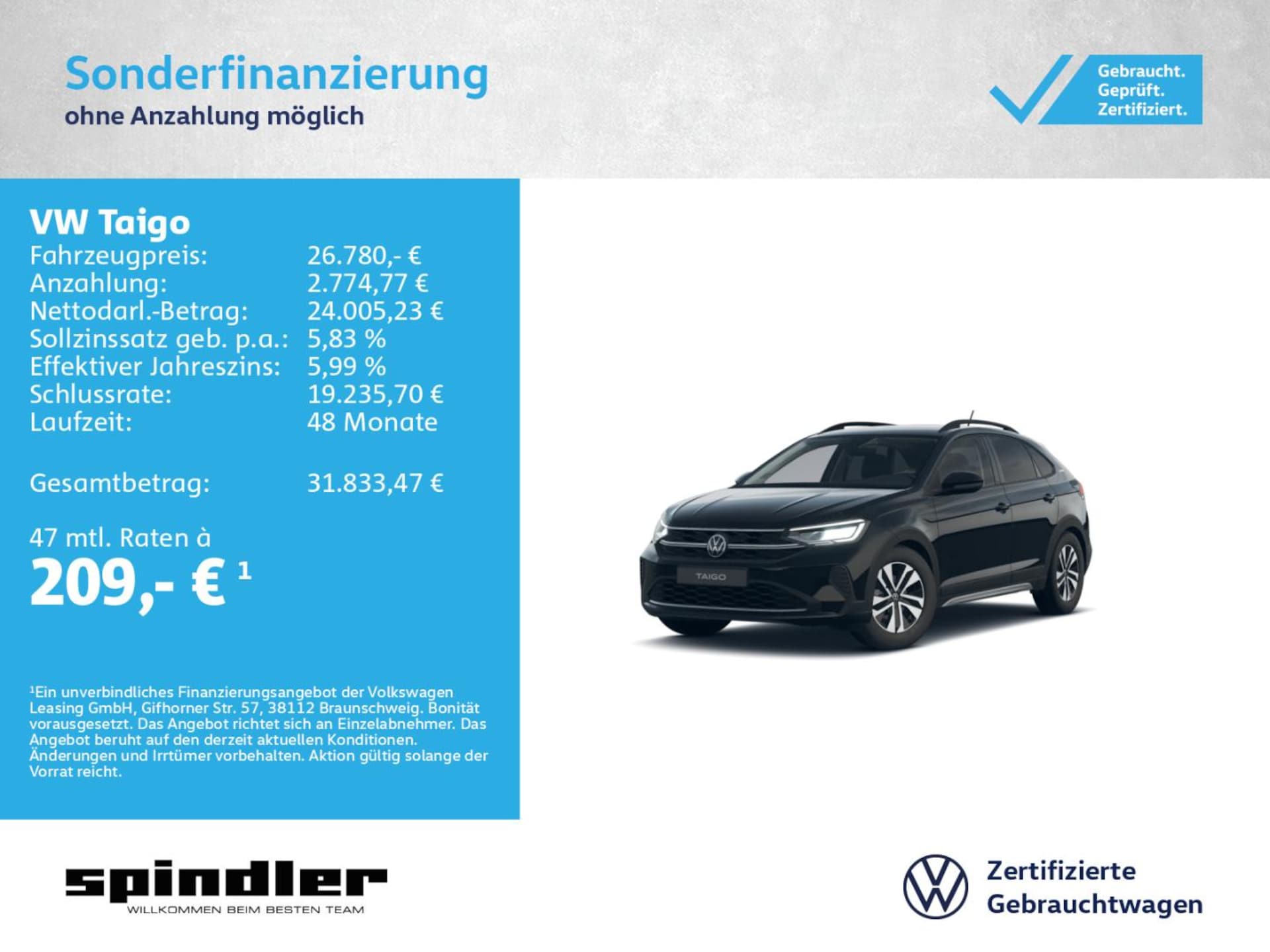Volkswagen Taigo ENERGY