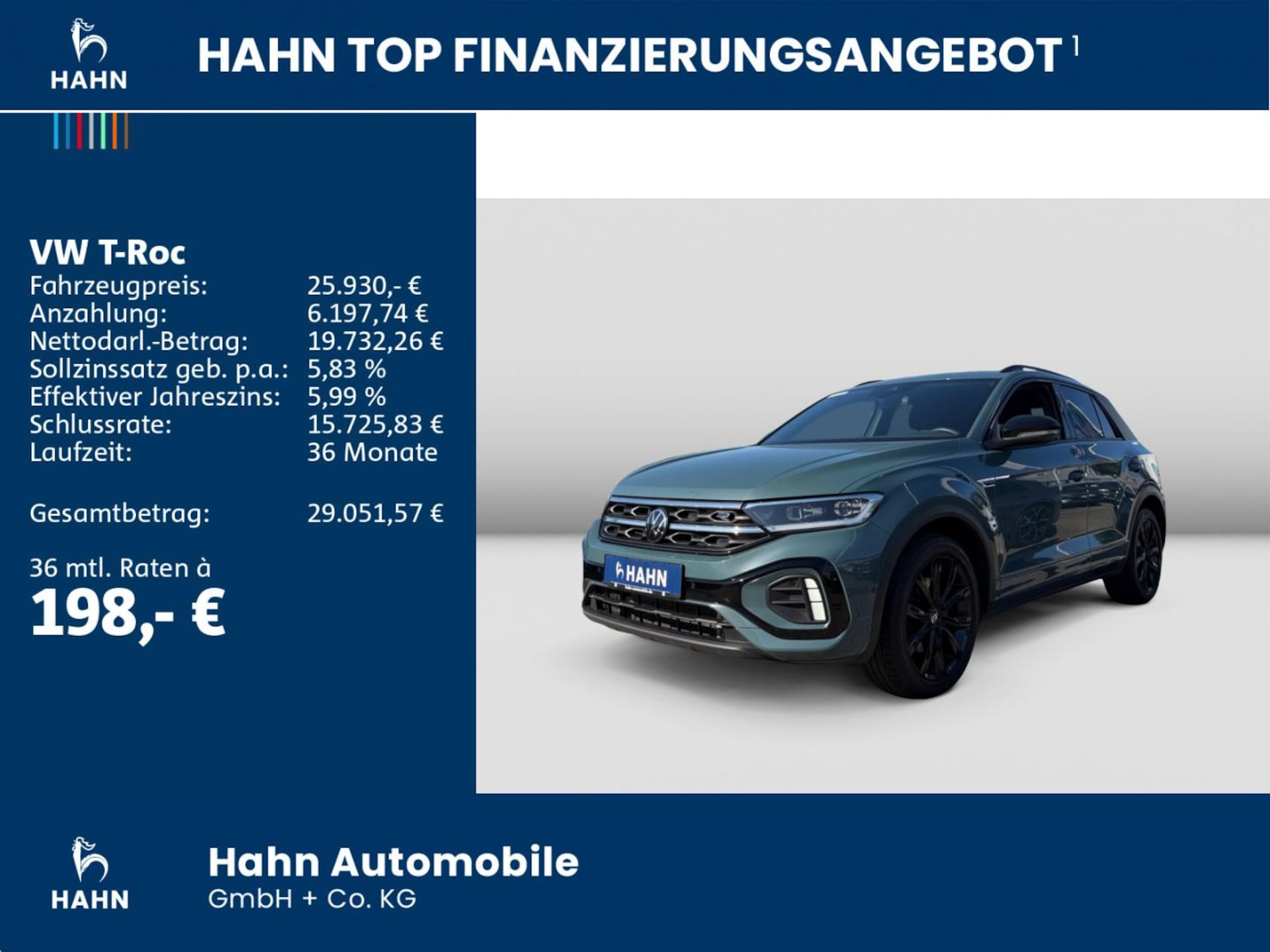Volkswagen T-Roc R-Line