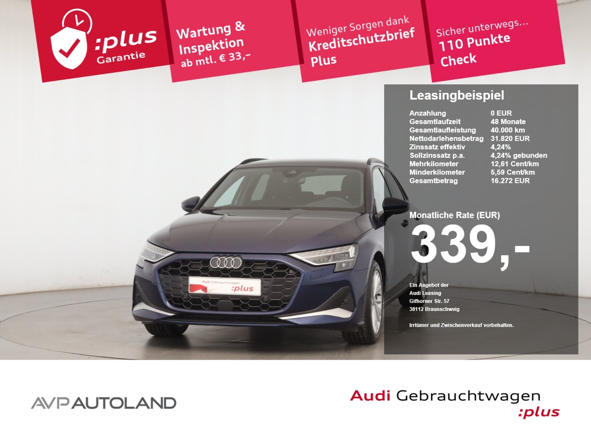 Audi A3 Sportback Advanced