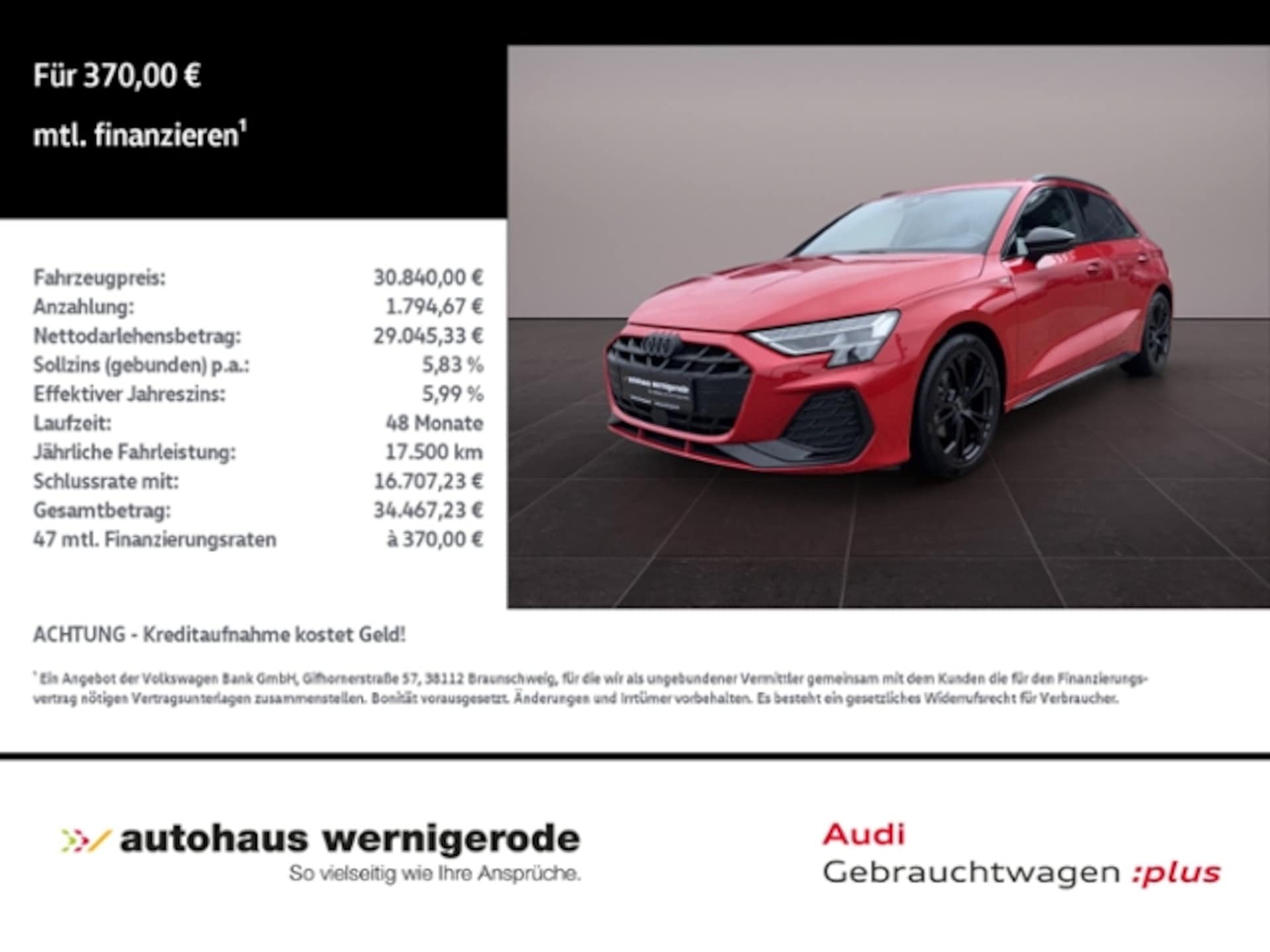 Audi A3 Sportback 2025