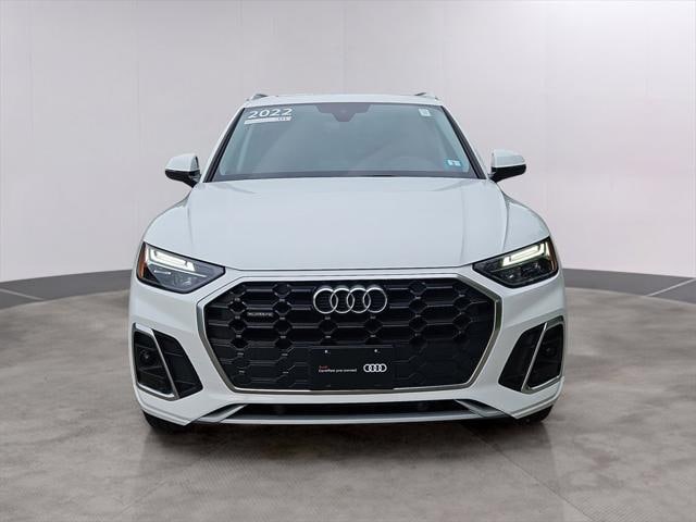 Used 2022 Audi Q5 Premium with VIN WA1GAAFY9N2030747 for sale in Stratham, NH