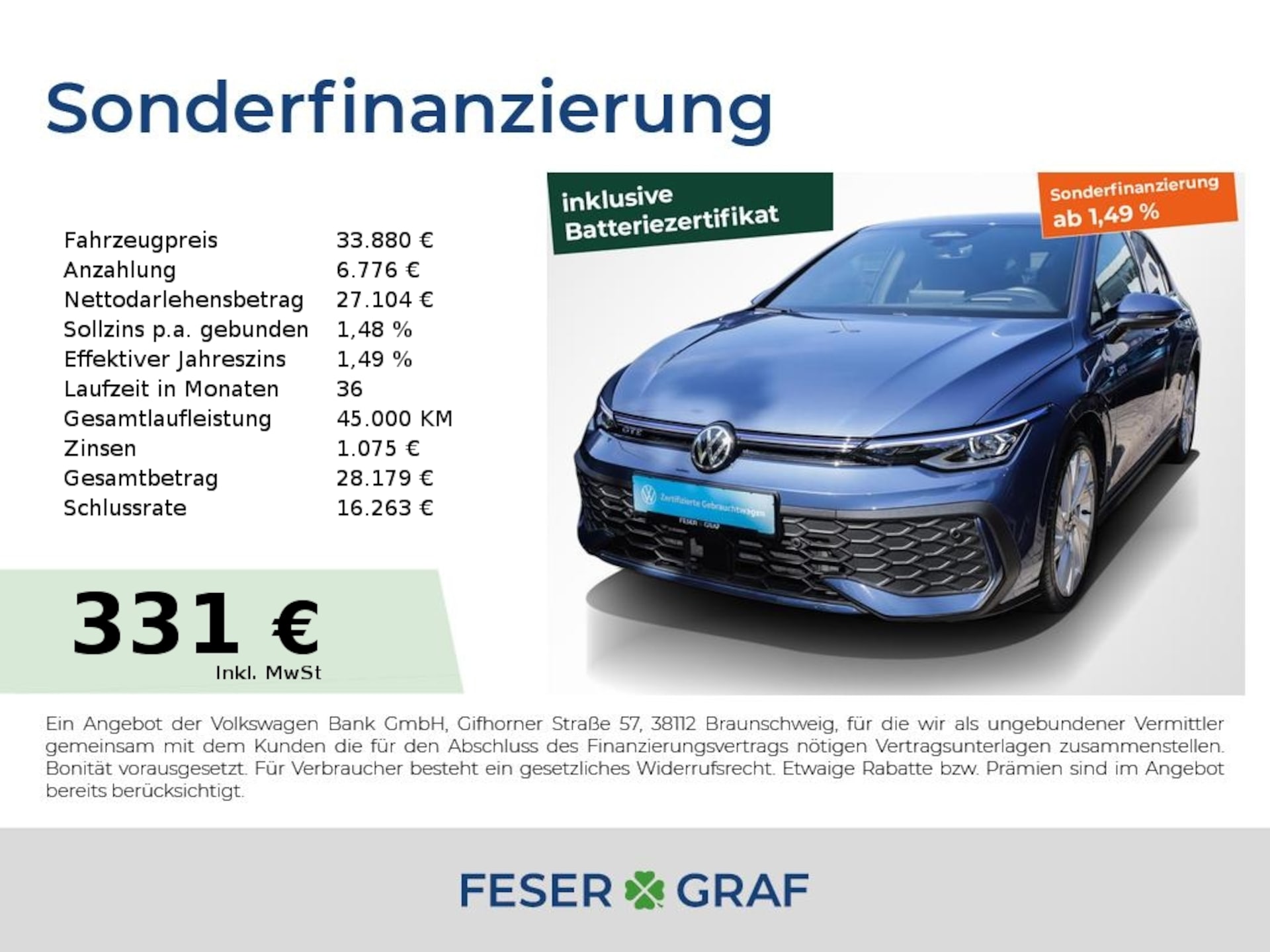 Volkswagen Golf GTE