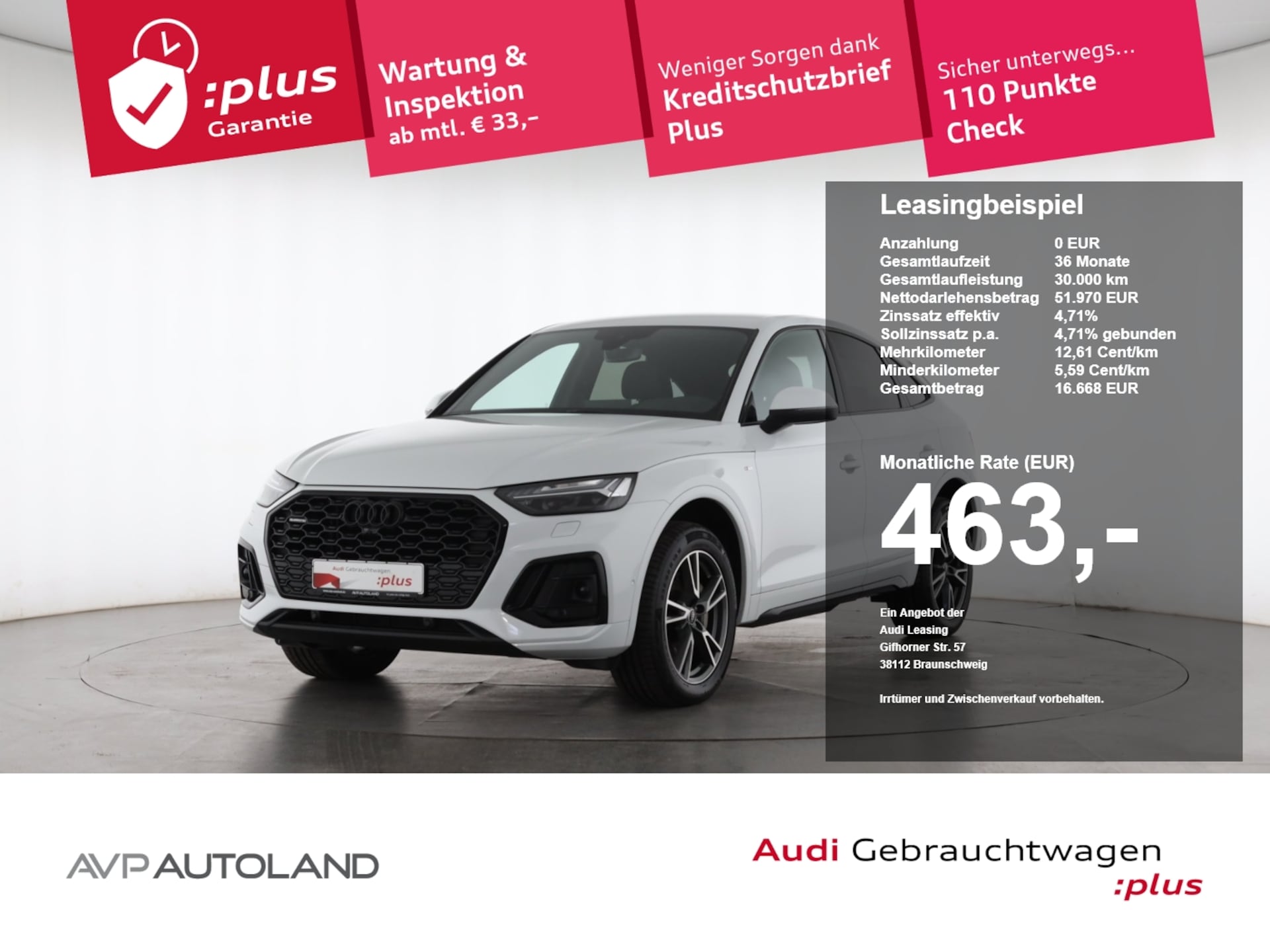 Audi Q5 Sportback S line