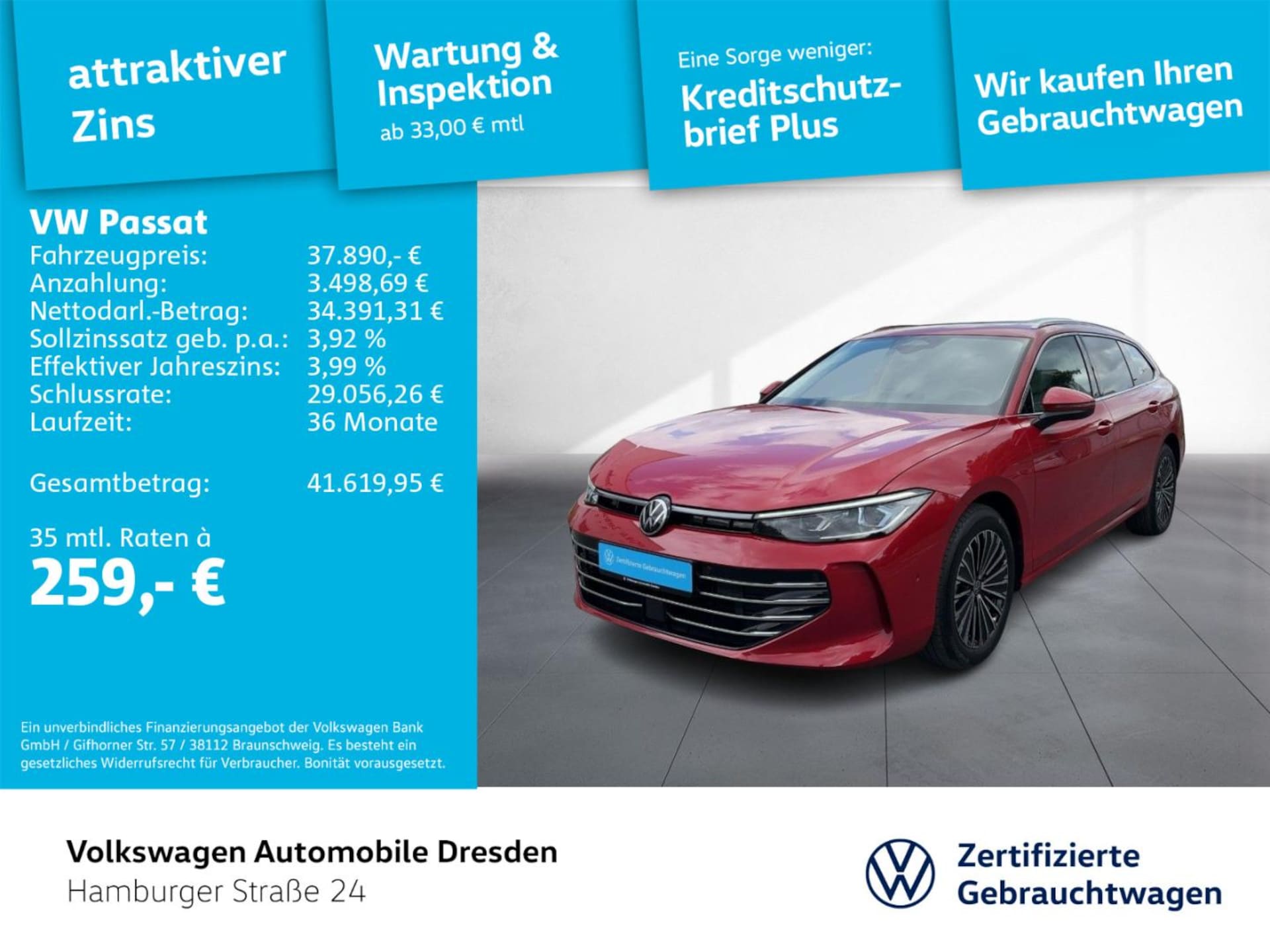 Volkswagen Passat Elegance