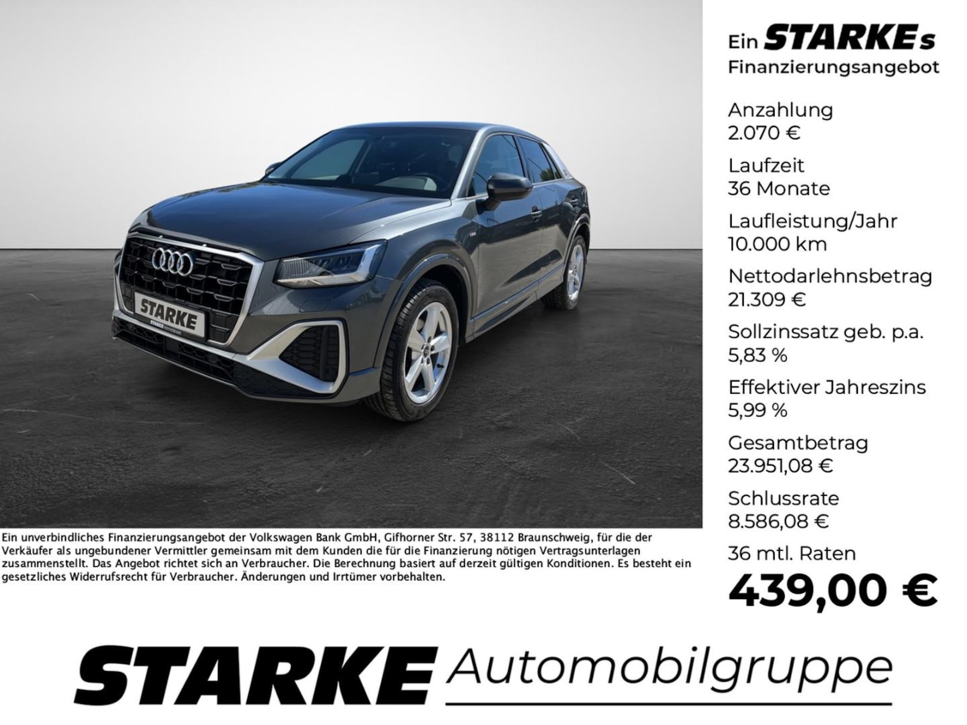 Audi Q2 S line