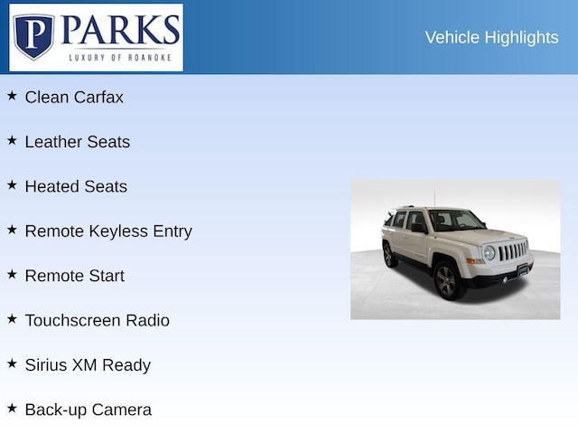 2016 Jeep Patriot