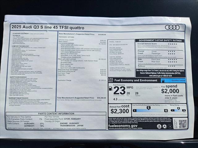 2025 Audi Q3 S Line Premium - Photo 17