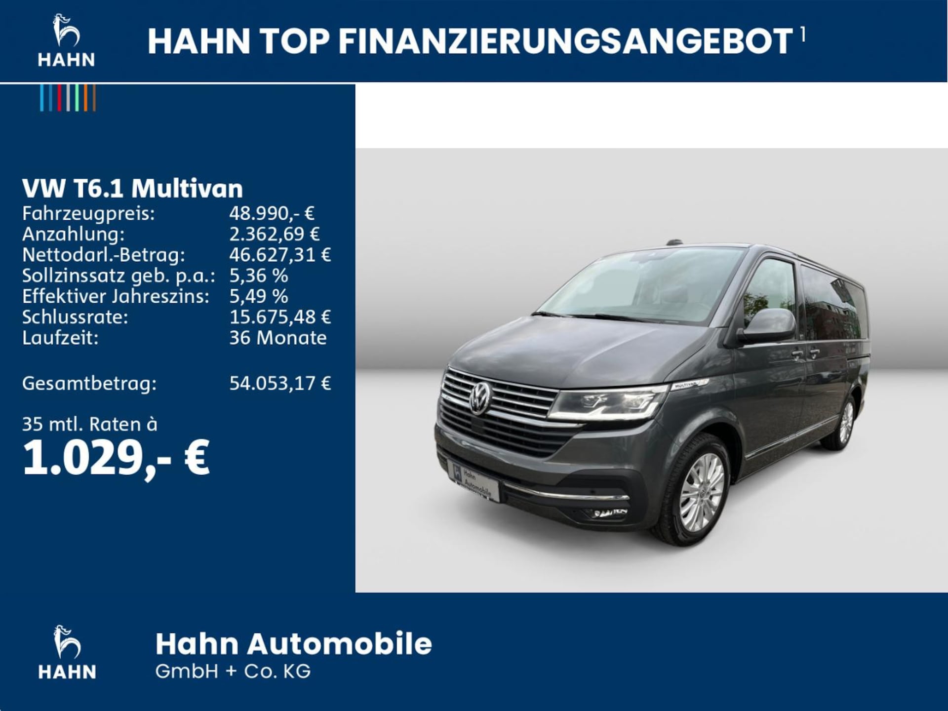 Volkswagen T6.1 Multivan Comfortline