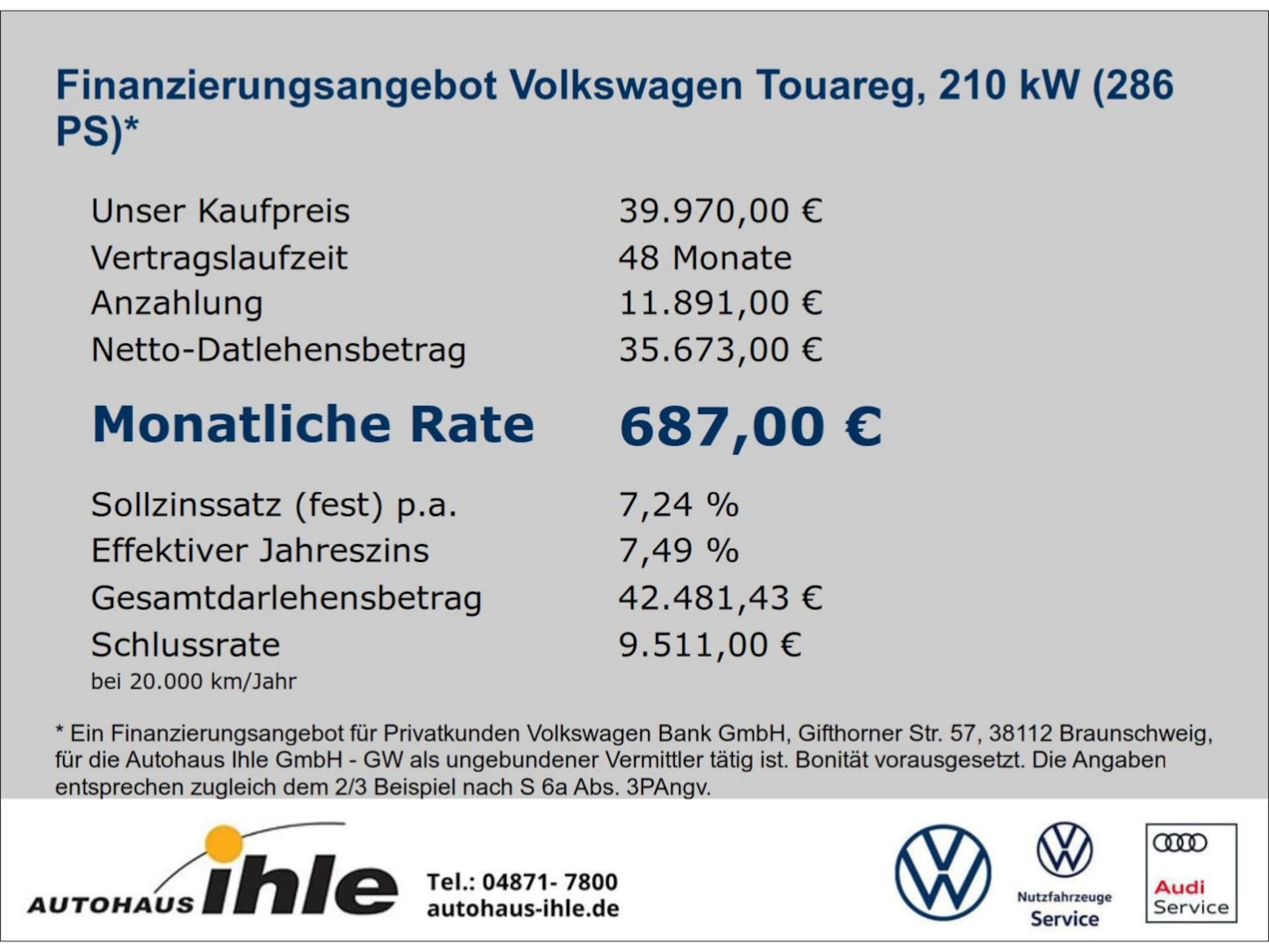 Volkswagen Touareg Basis-Modell