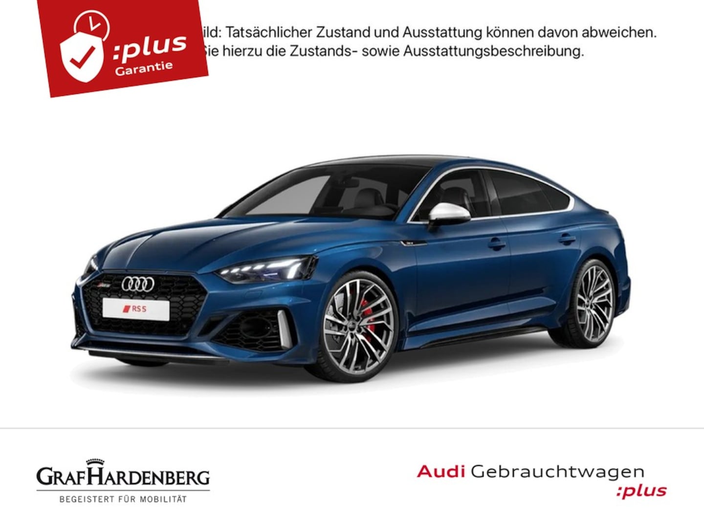 Bild über Audi RS 5 Sportback TFSI quattro tiptronic - für weitere Informationen kontaktieren Sie den Audi Partner