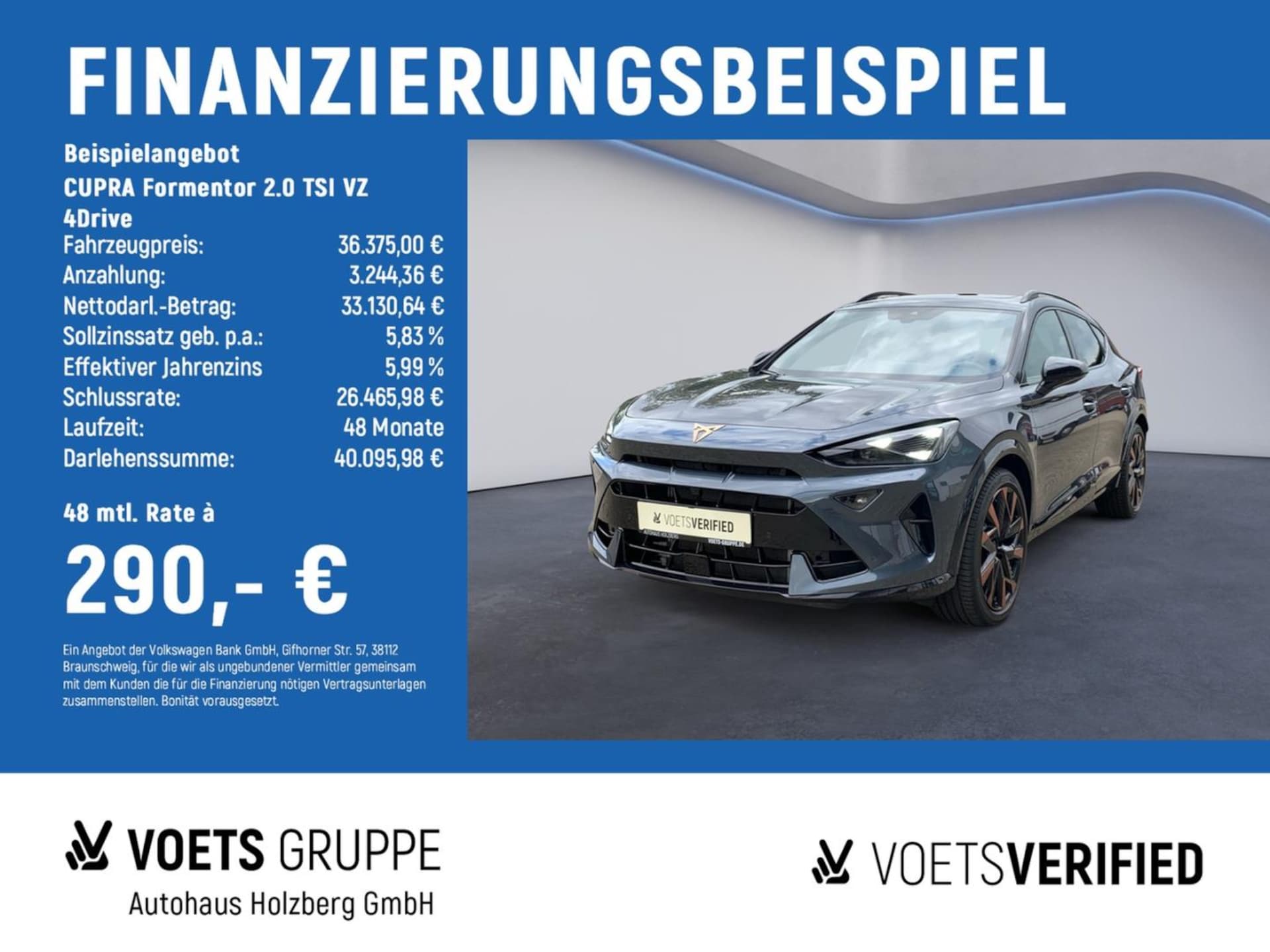 Cupra Formentor — CUPRA Formentor Formentor 2.0 TSI VZ 4Drive PANO+ACC+FullLink