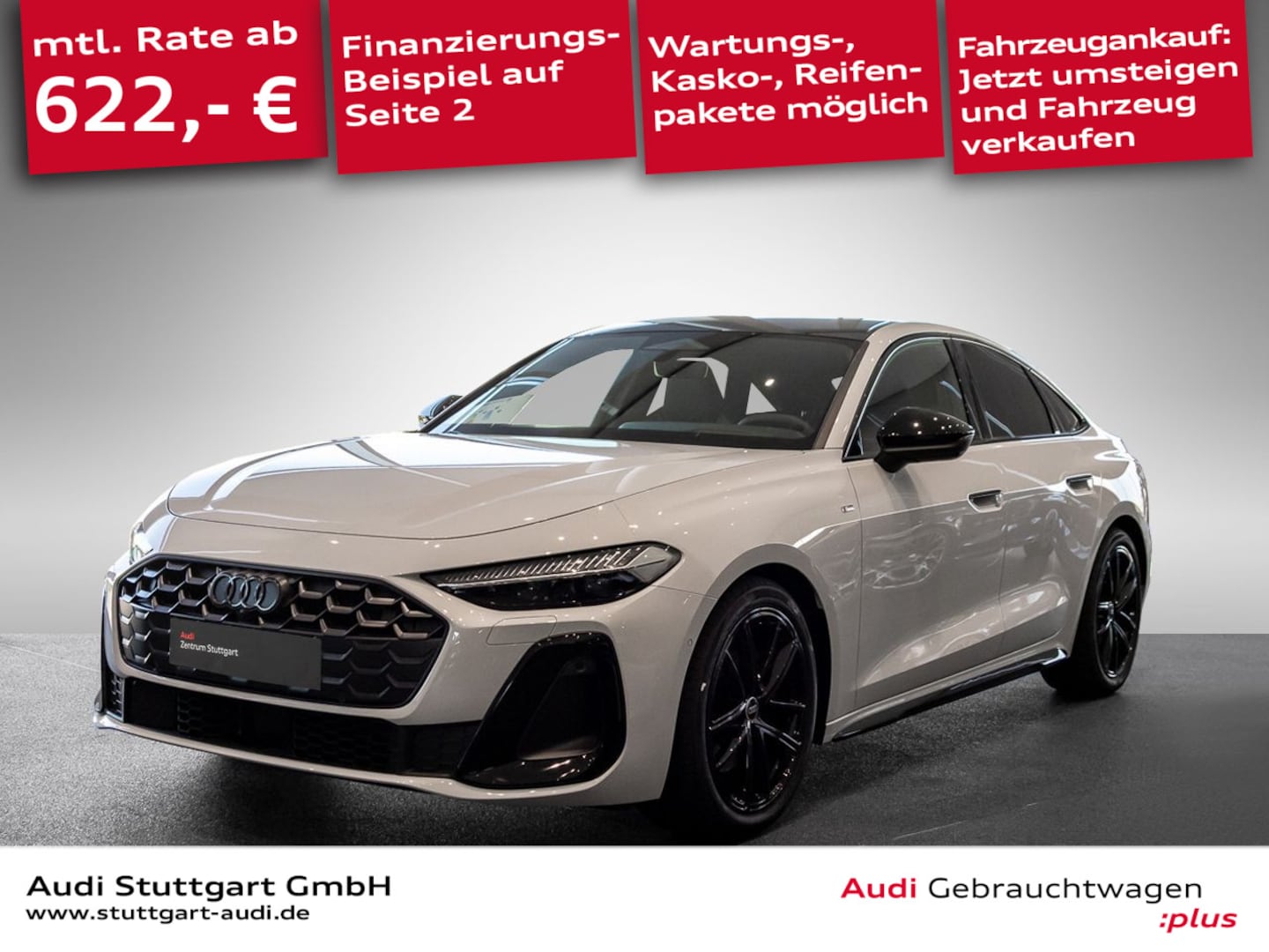 Bild über Audi A5 Limousine TDI quattro 150 kW S tronic - für weitere Informationen kontaktieren Sie den Audi Partner