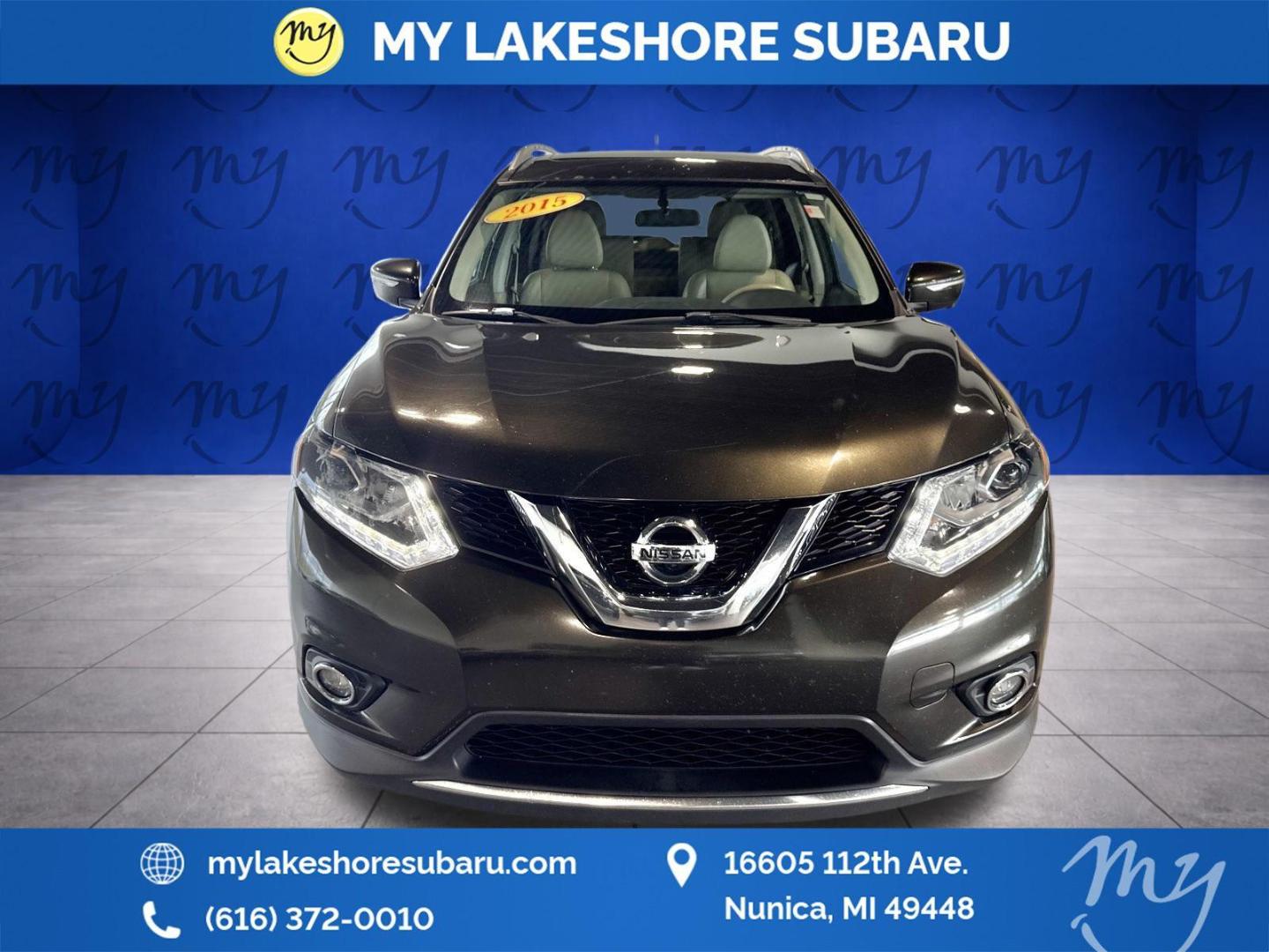 Used 2015 Nissan Rogue SL with VIN 5N1AT2MV5FC826746 for sale in Muskegon, MI