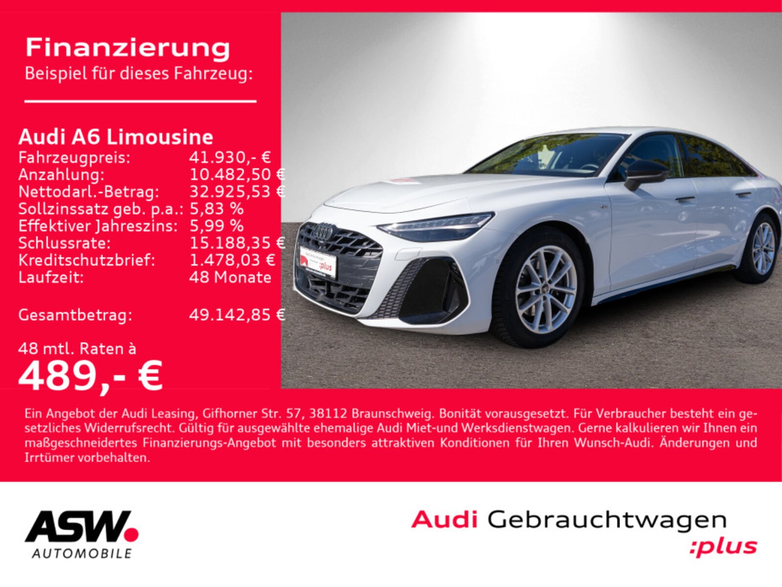 Audi A6 Limousine – Bild 2