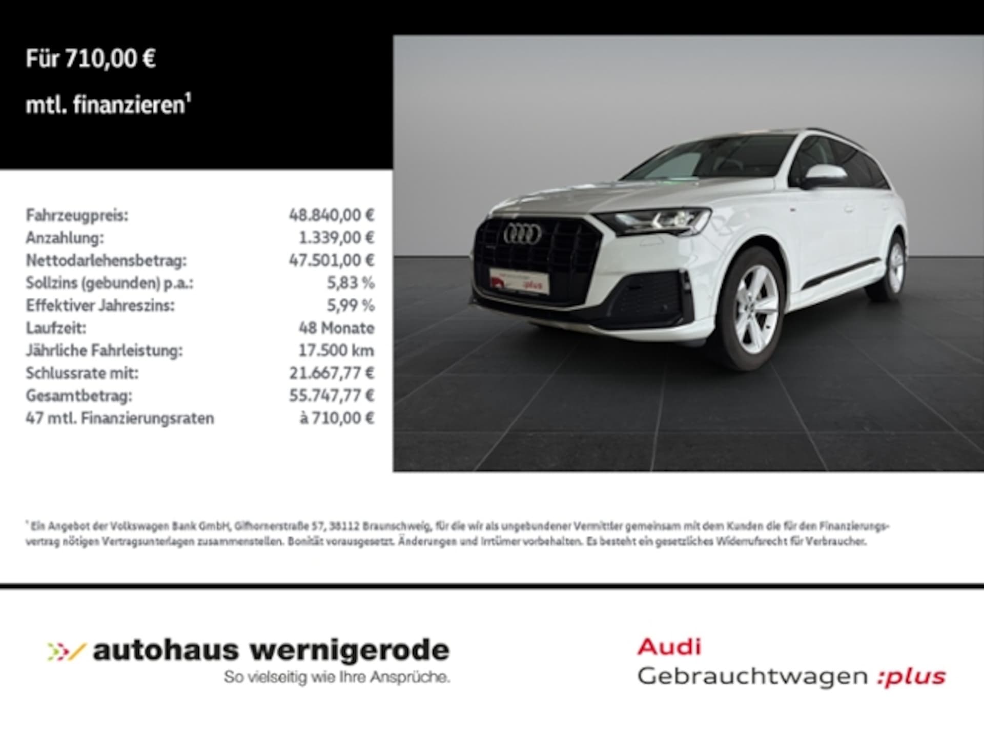 Audi Q7 SUV 2022