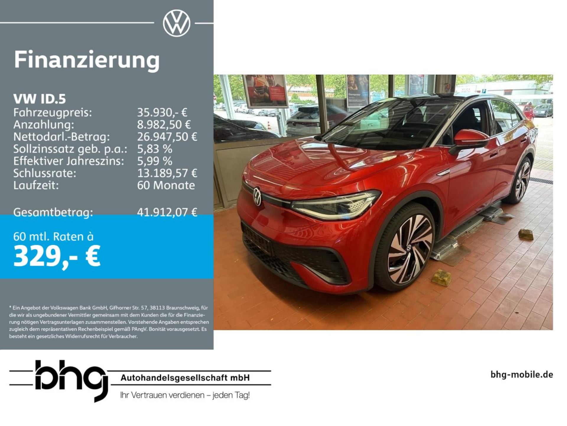 Volkswagen ID.5 Pro Performance