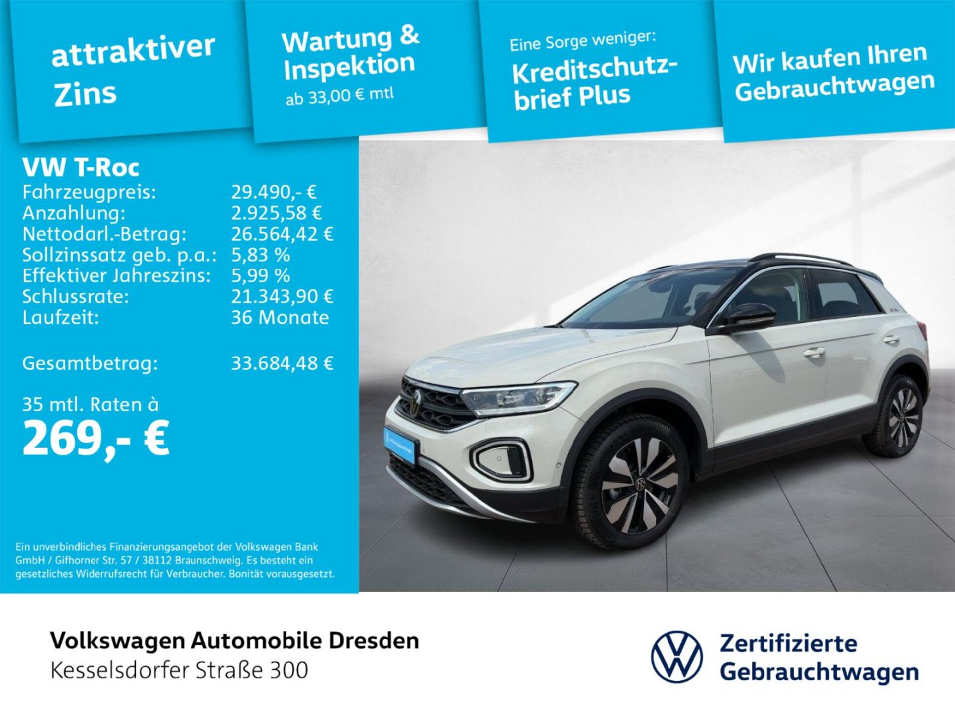 Volkswagen T-Roc Life