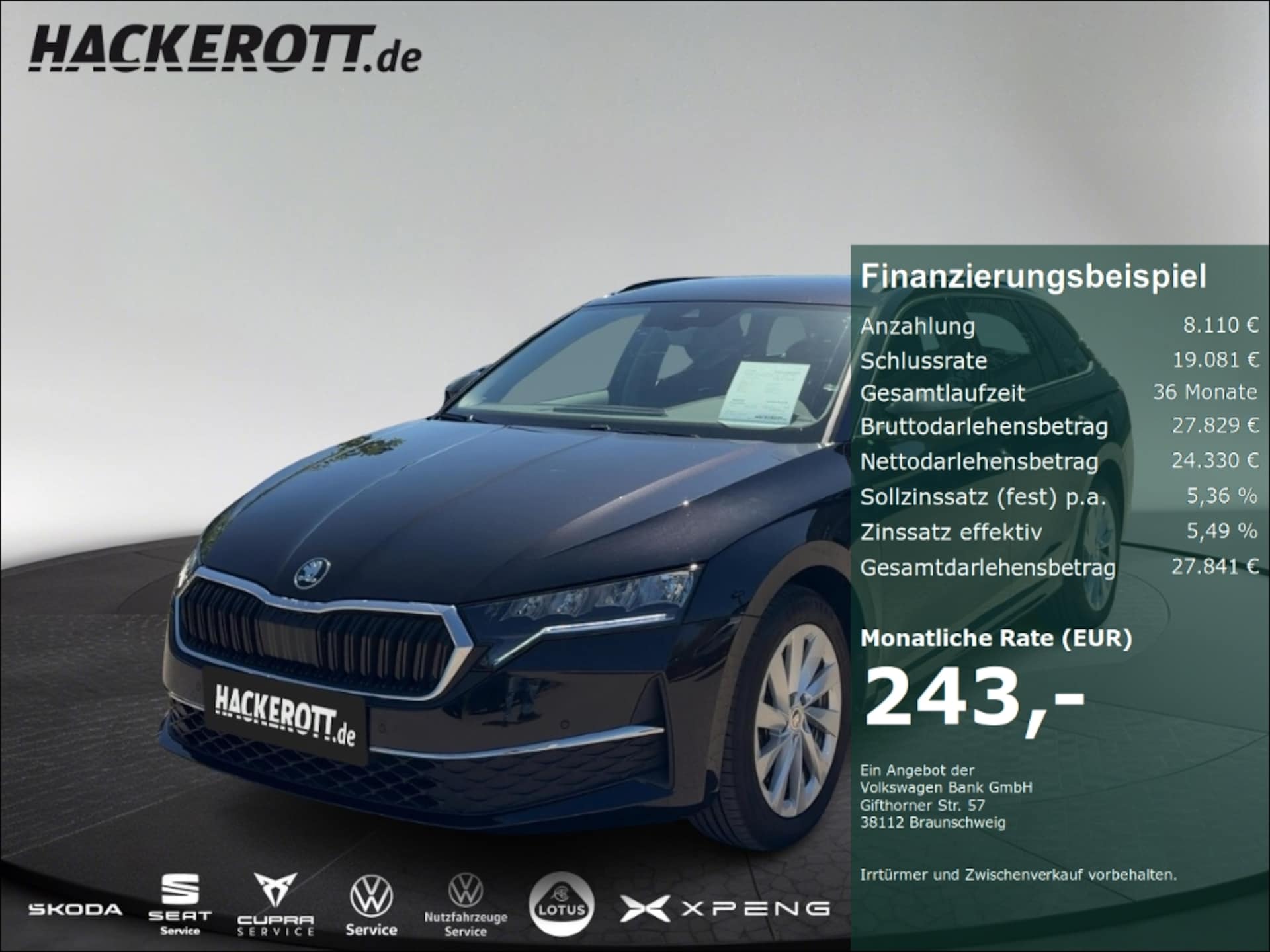 Skoda Octavia Combi Selection
