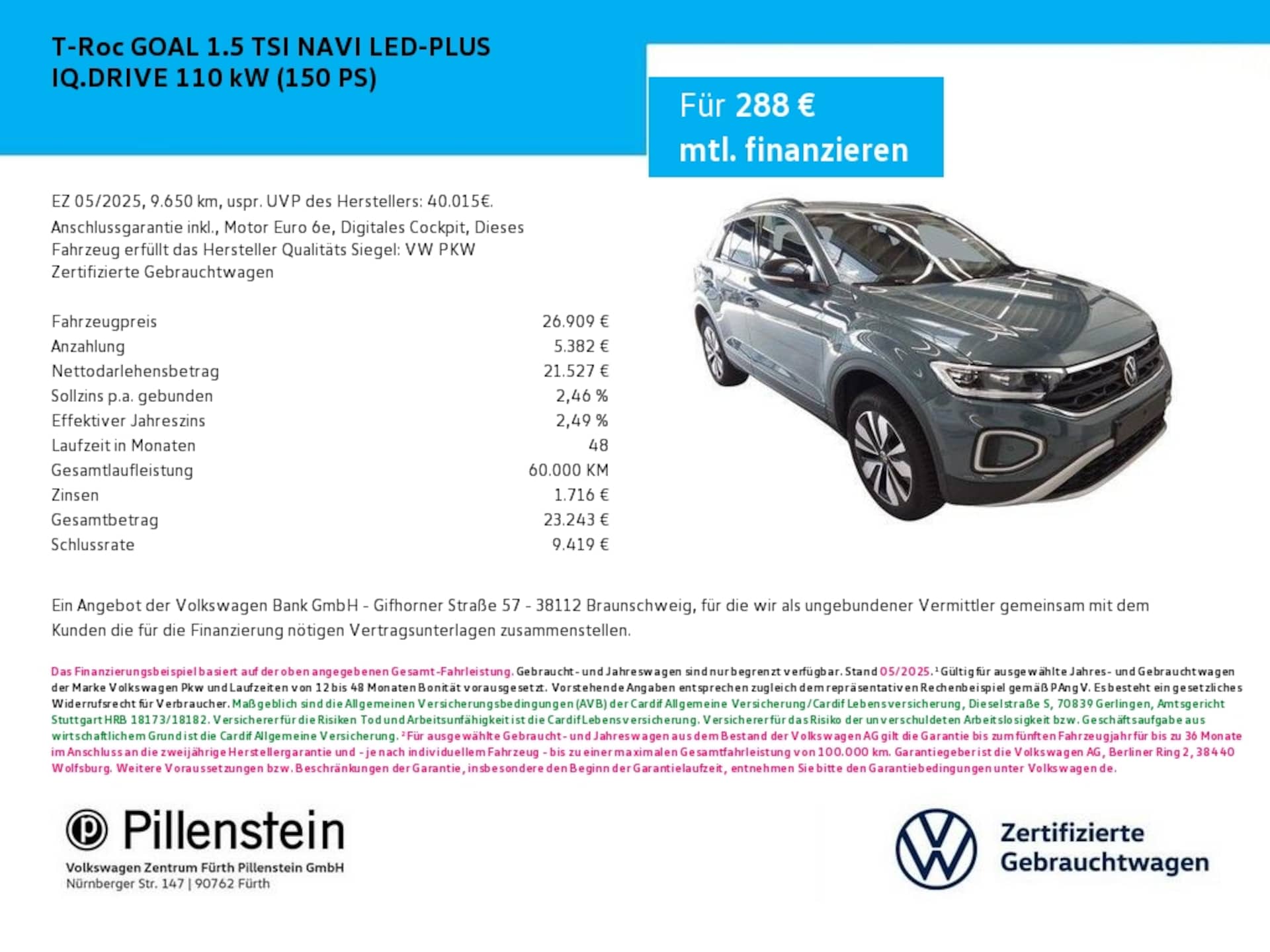 Volkswagen T-Roc Life