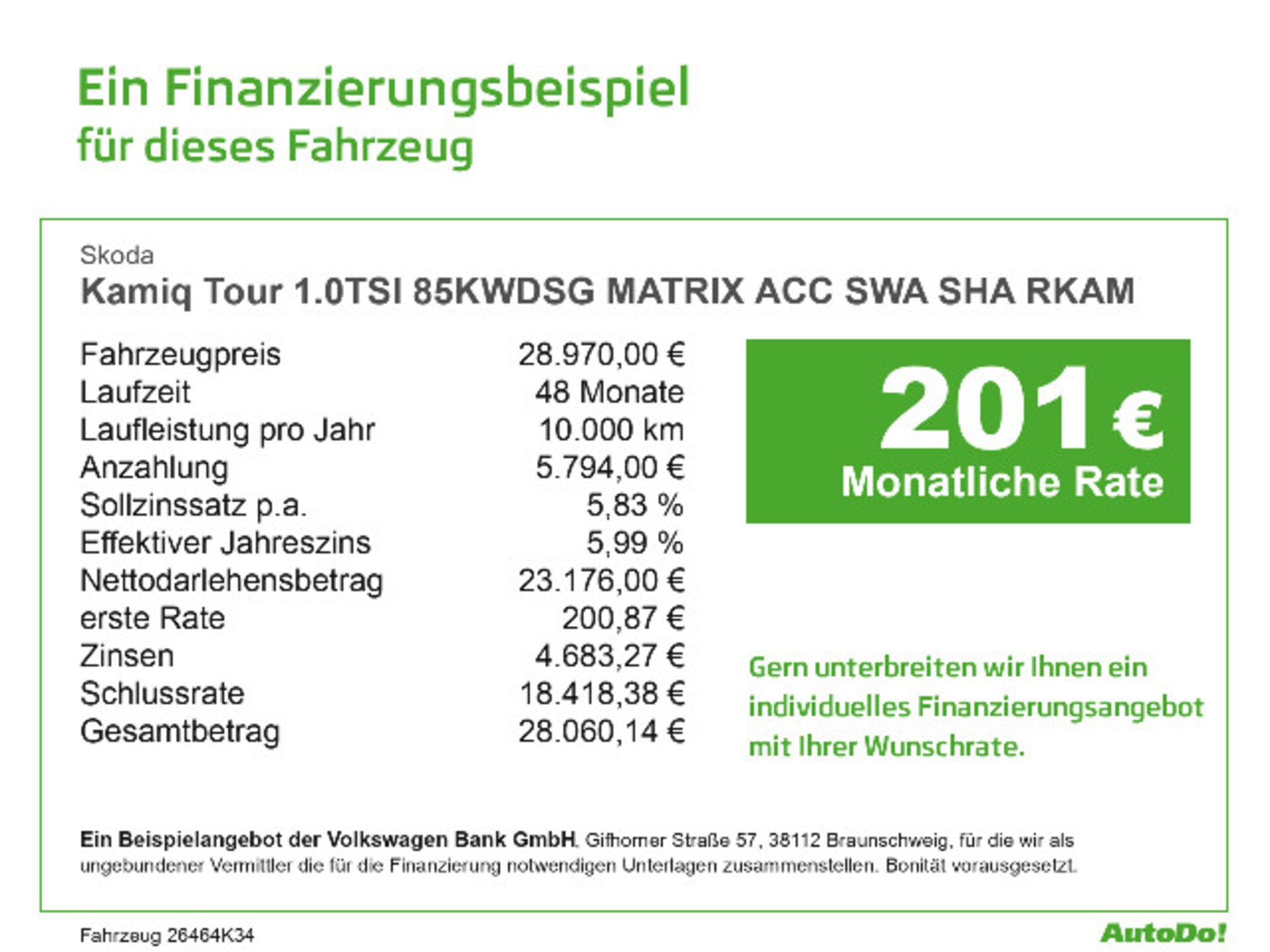 Skoda Kamiq Tour