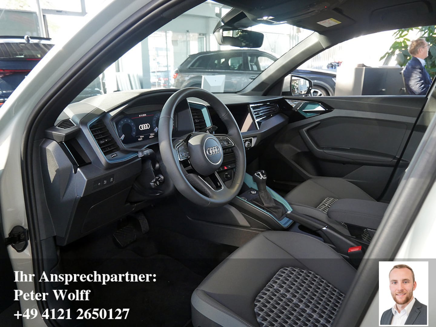 Bild über Audi A1 Sportback S line 40 TFSI S tronic - für weitere Informationen kontaktieren Sie den Audi Partner