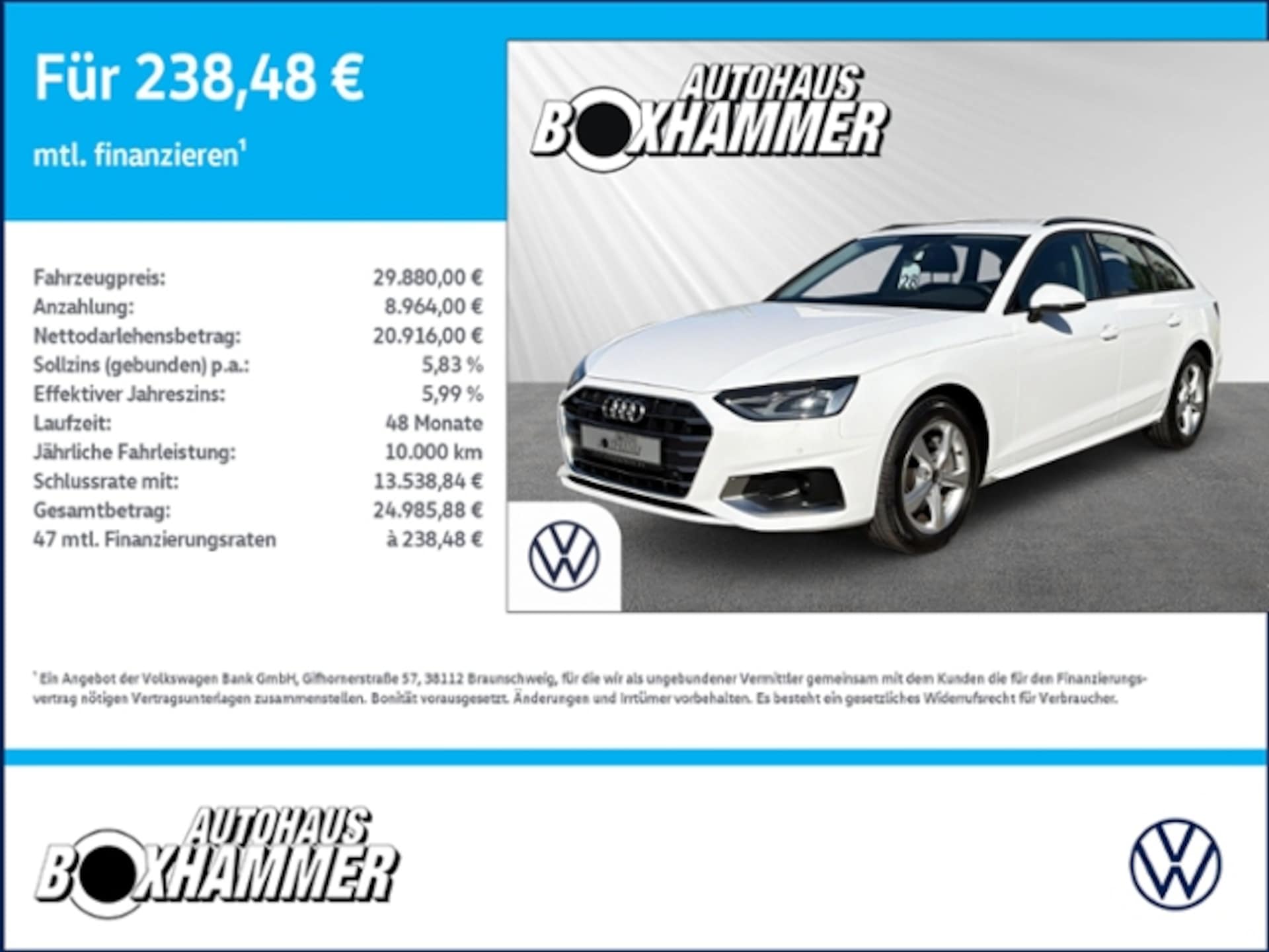 Audi A4 Avant Advanced