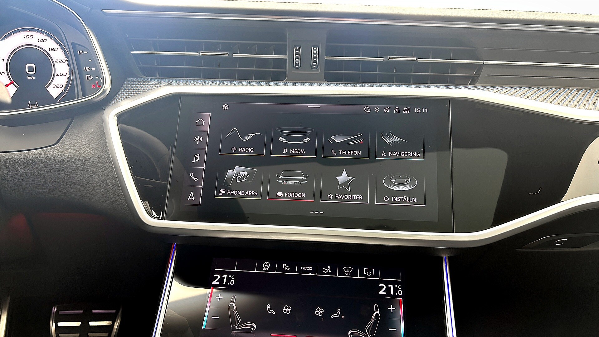 Bild som visar&nbsp;Audi RS 7 Sportback&nbsp;RS 7 Sportback performance 630 hk tiptronic - för mer information kontakta din Audi Partner