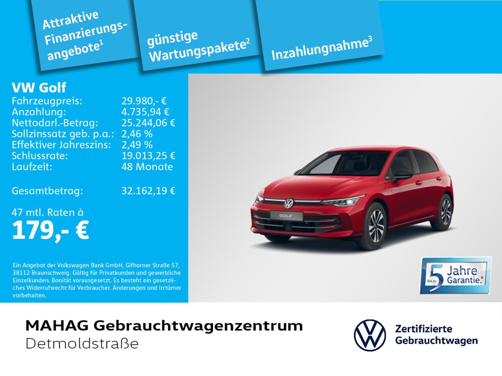 Volkswagen Golf – Bild 2