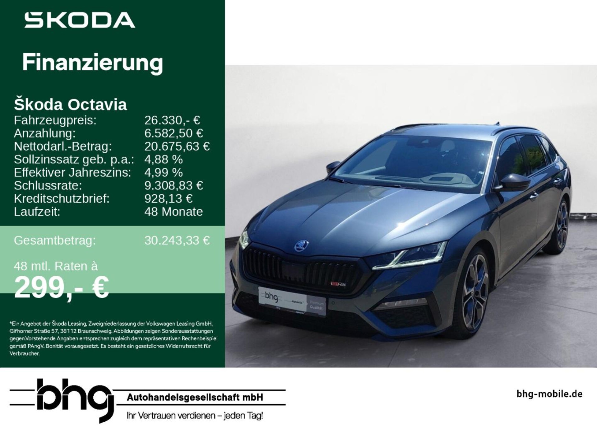 Skoda Octavia Combi RS
