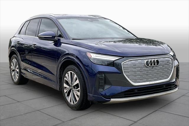 Used 2023 Audi Q4 e-tron Premium Plus with VIN WA1BCBFZXPP015733 for sale in Grapevine, TX