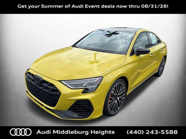 2026 Audi S3 Sedan