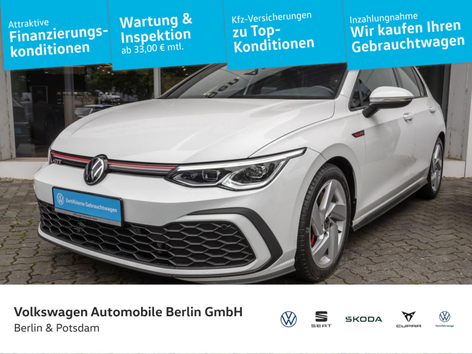 Volkswagen Golf — Volkswagen Golf Golf VIII 2.0 TSI GTI LED AZV ACC Connect