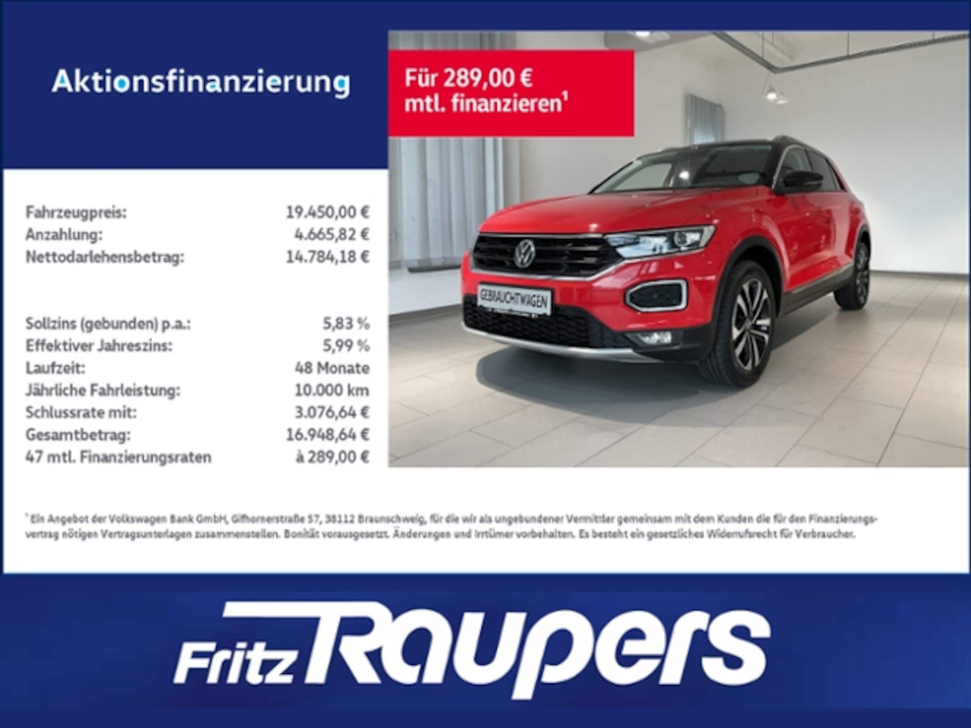 Volkswagen T-Roc — Volkswagen T-Roc 1.5 DSG United +NAVI+ACC+LED+PDC