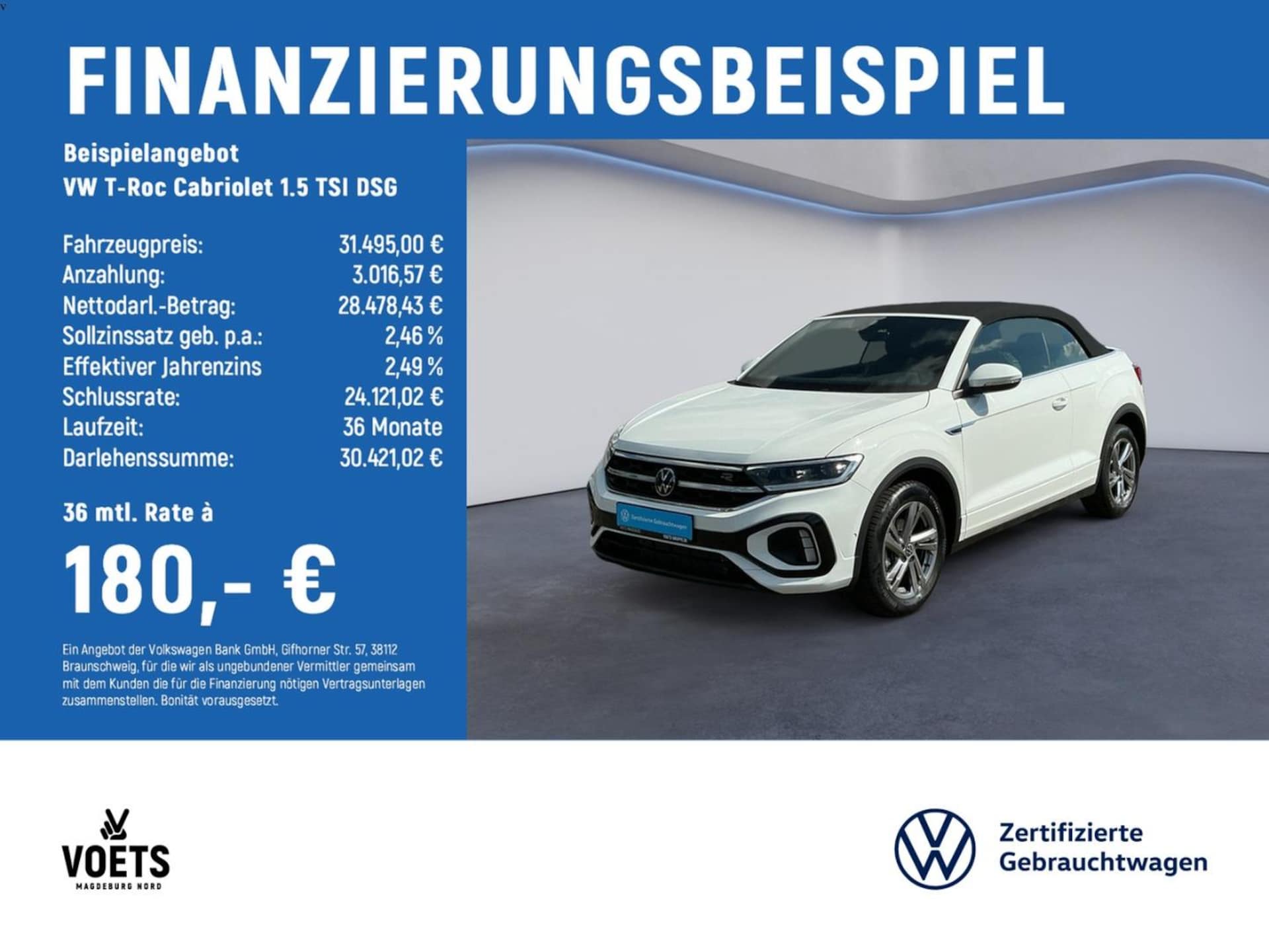 Volkswagen T-Roc Cabriolet R-Line