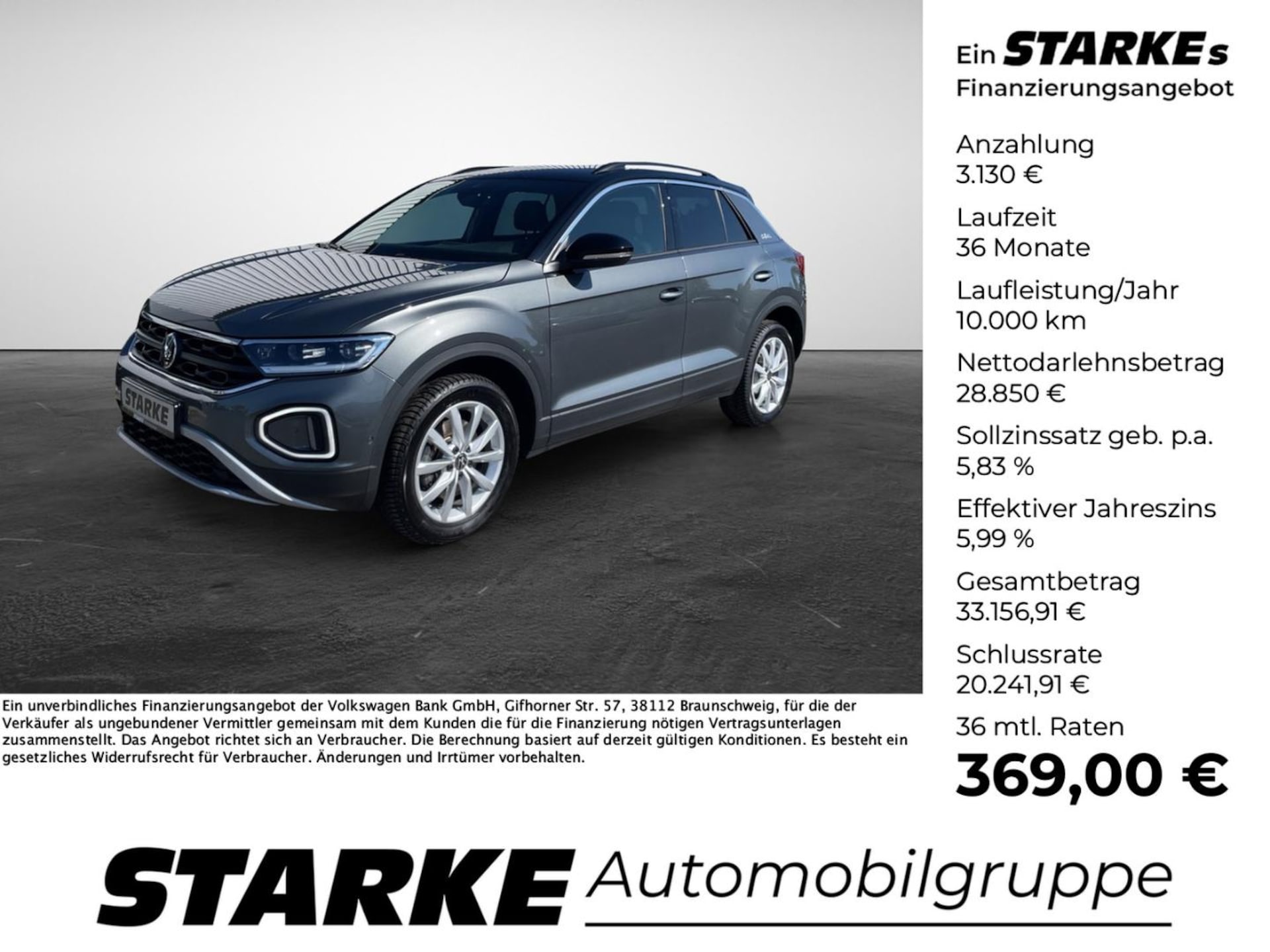 Volkswagen T-Roc Life