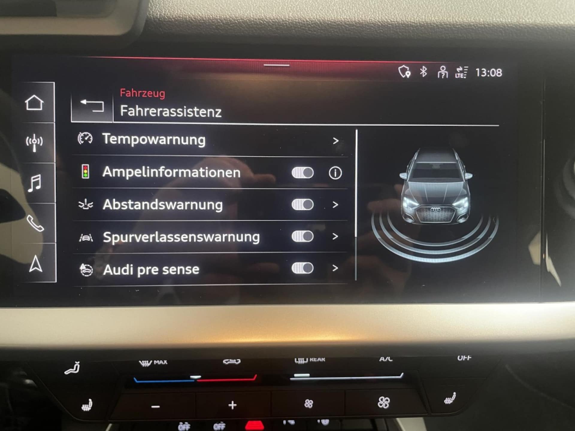 Audi A3 Sportback S line