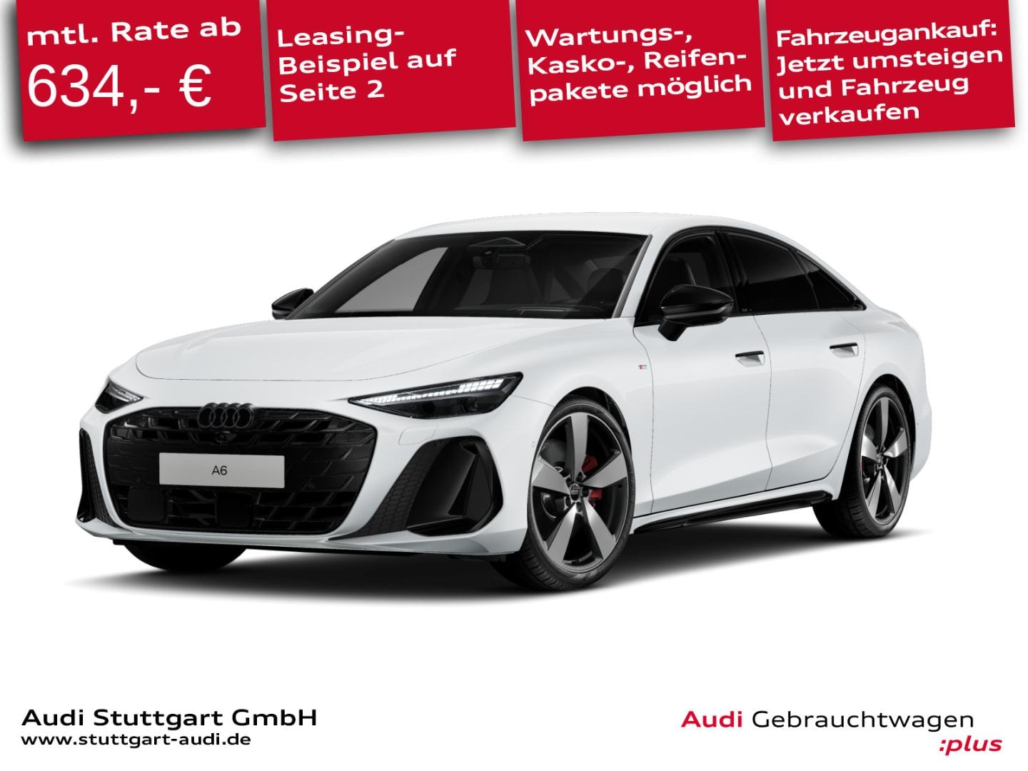 Bild über Audi A6 Limousine edition one TDI quattro 150 kW S tronic - für weitere Informationen kontaktieren Sie den Audi Partner