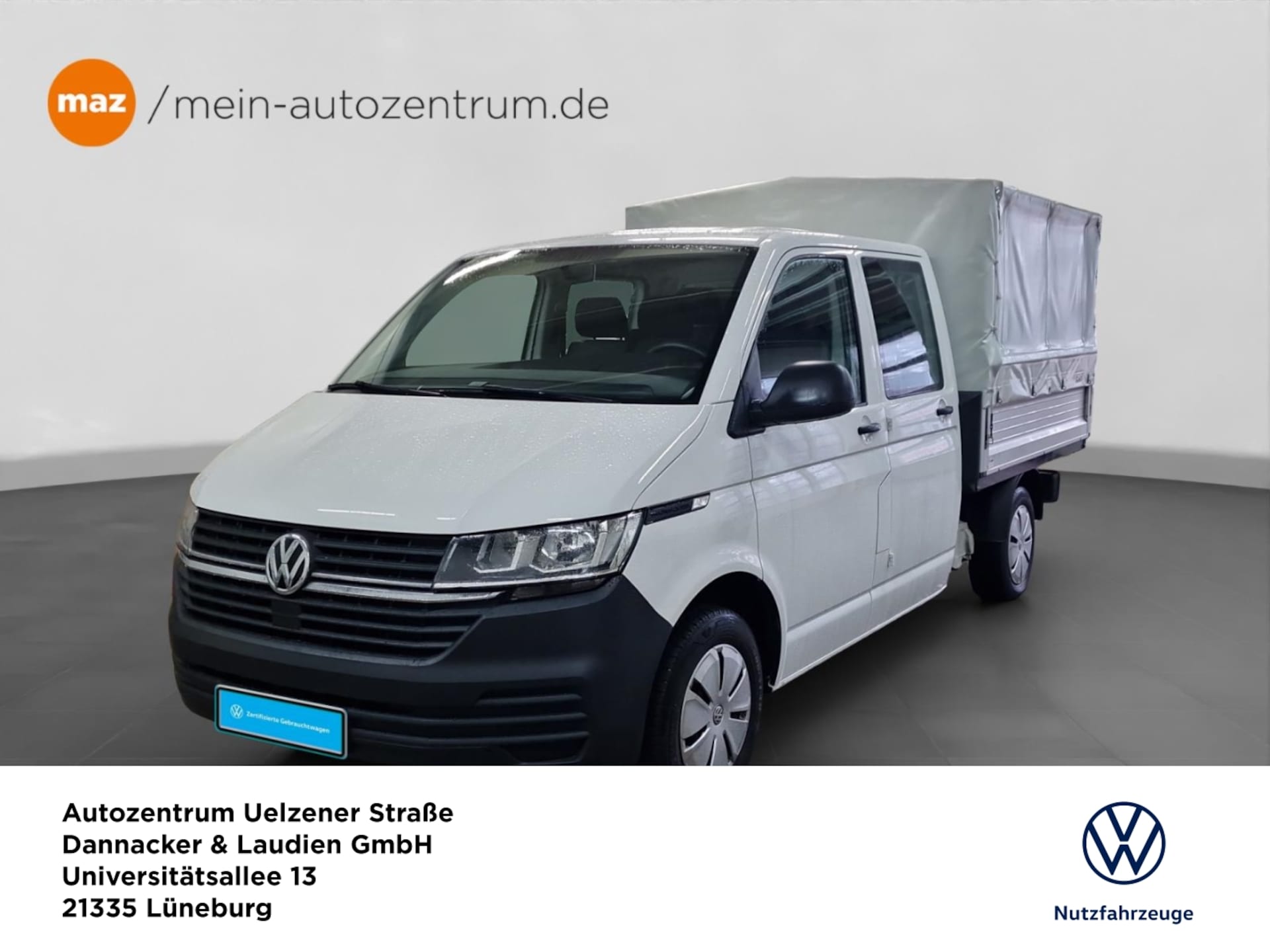 Volkswagen T6.1 Transporter Pritschenwagen Doppelkabine