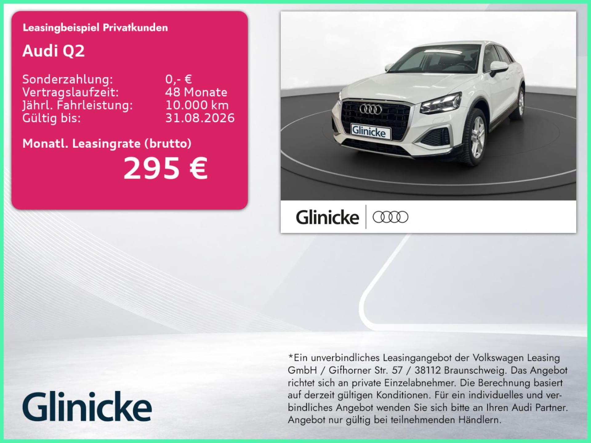 Audi Q2 2022 — advanced 35 TFSI 110 kW (150 PS) S tronic Q2 35 TFSI advanced Matrix Navi LM 17" PDC hi