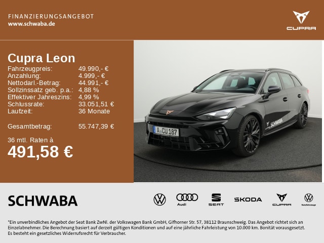 CUPRA Leon Sportstourer VZ 2.0 TSI *PANO*MATRIX*AHK* (92883)