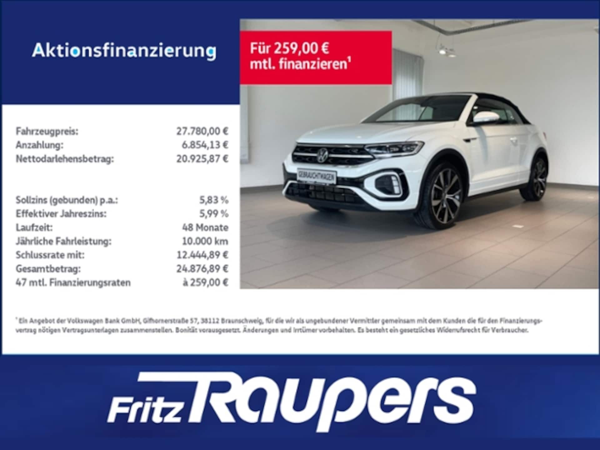 Volkswagen T-Roc Cabriolet 2022