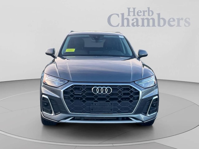 Used 2021 Audi Q5 Premium Plus with VIN WA1E2AFY5M2023491 for sale in Burlington, MA