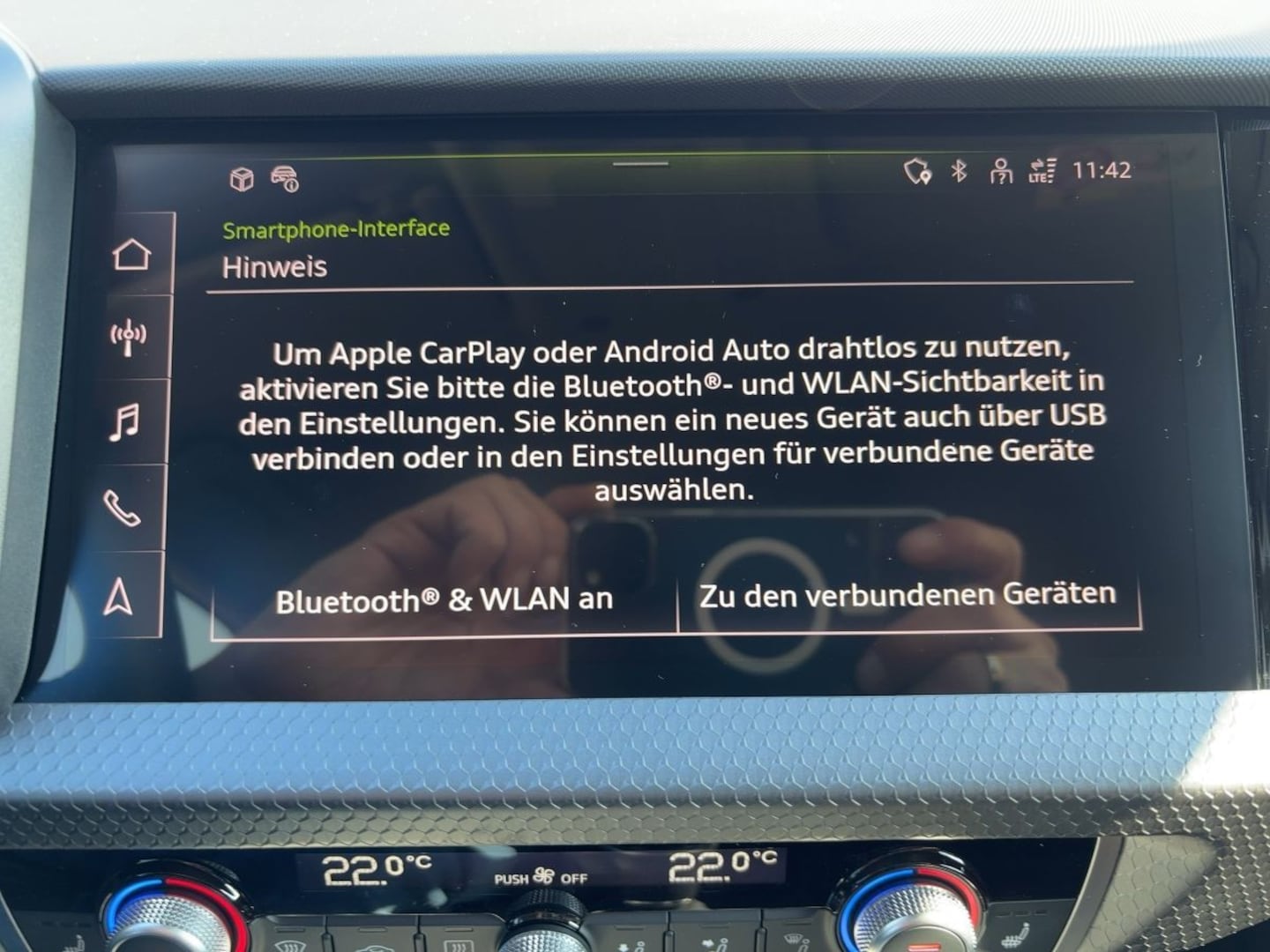Bild über Audi A1 Sportback advanced 30 TFSI Schaltgetriebe - für weitere Informationen kontaktieren Sie den Audi Partner