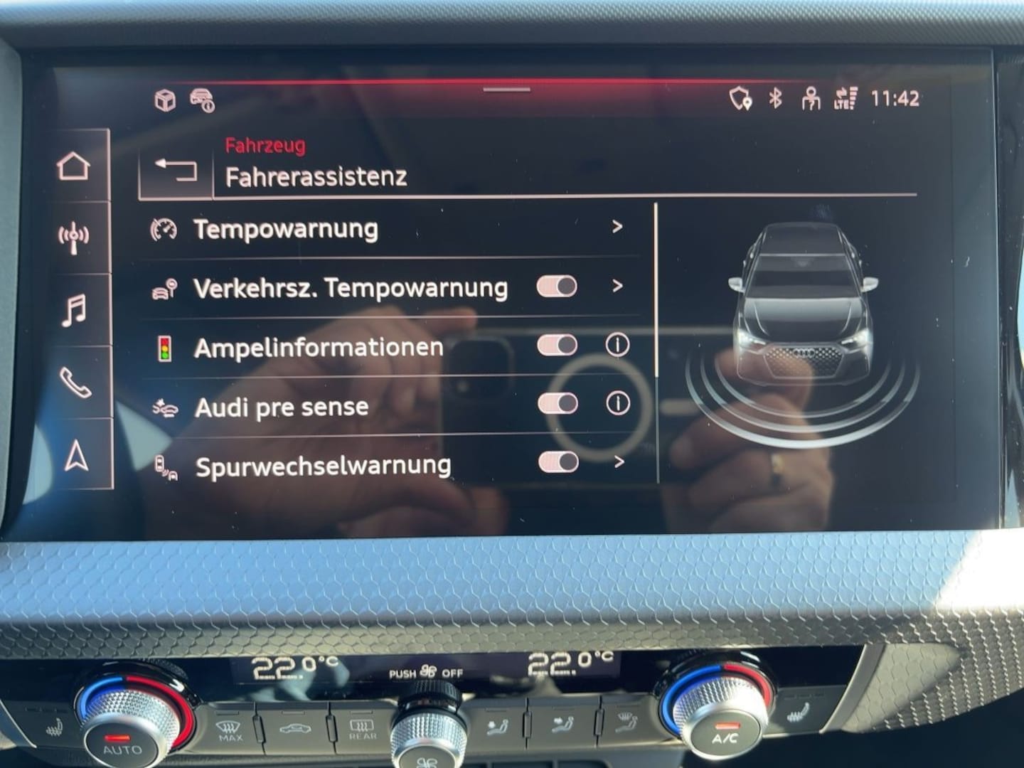 Bild über Audi A1 Sportback advanced 30 TFSI Schaltgetriebe - für weitere Informationen kontaktieren Sie den Audi Partner
