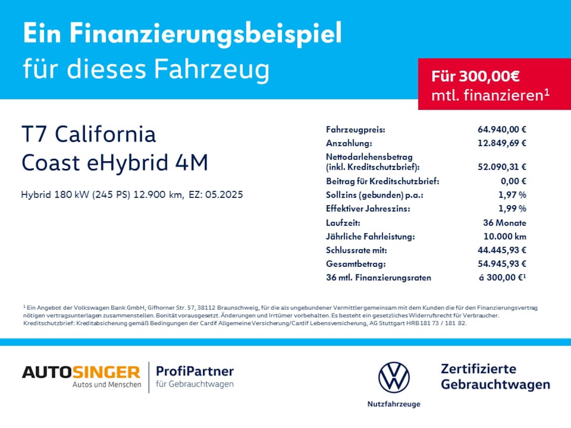 Volkswagen California Coast