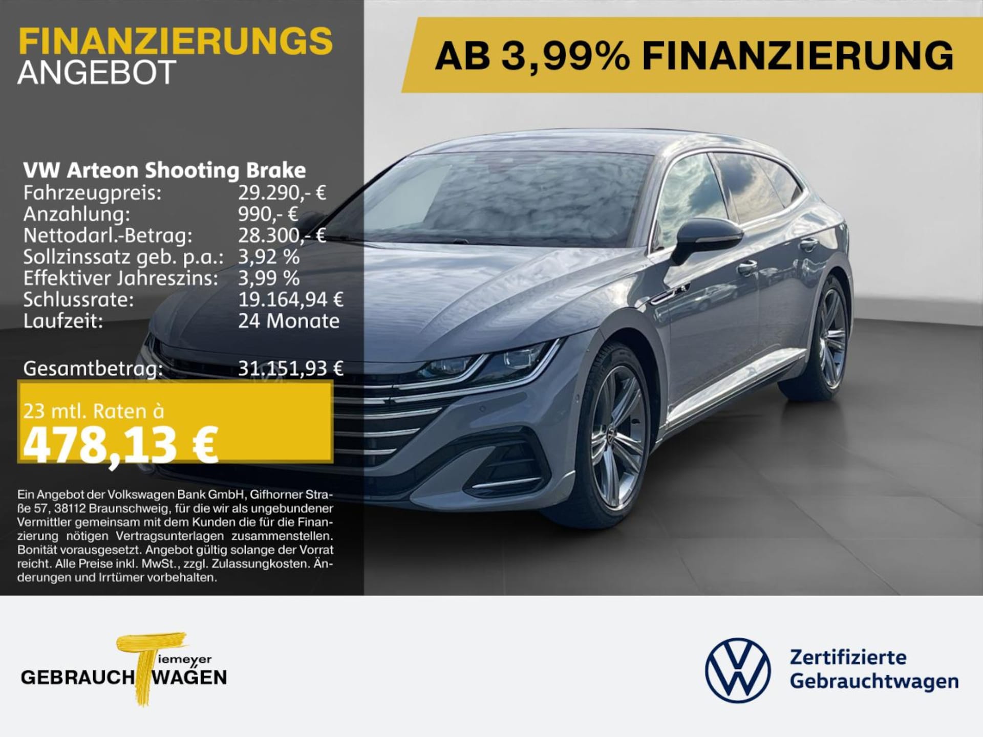 Volkswagen Arteon Shooting Brake R-Line