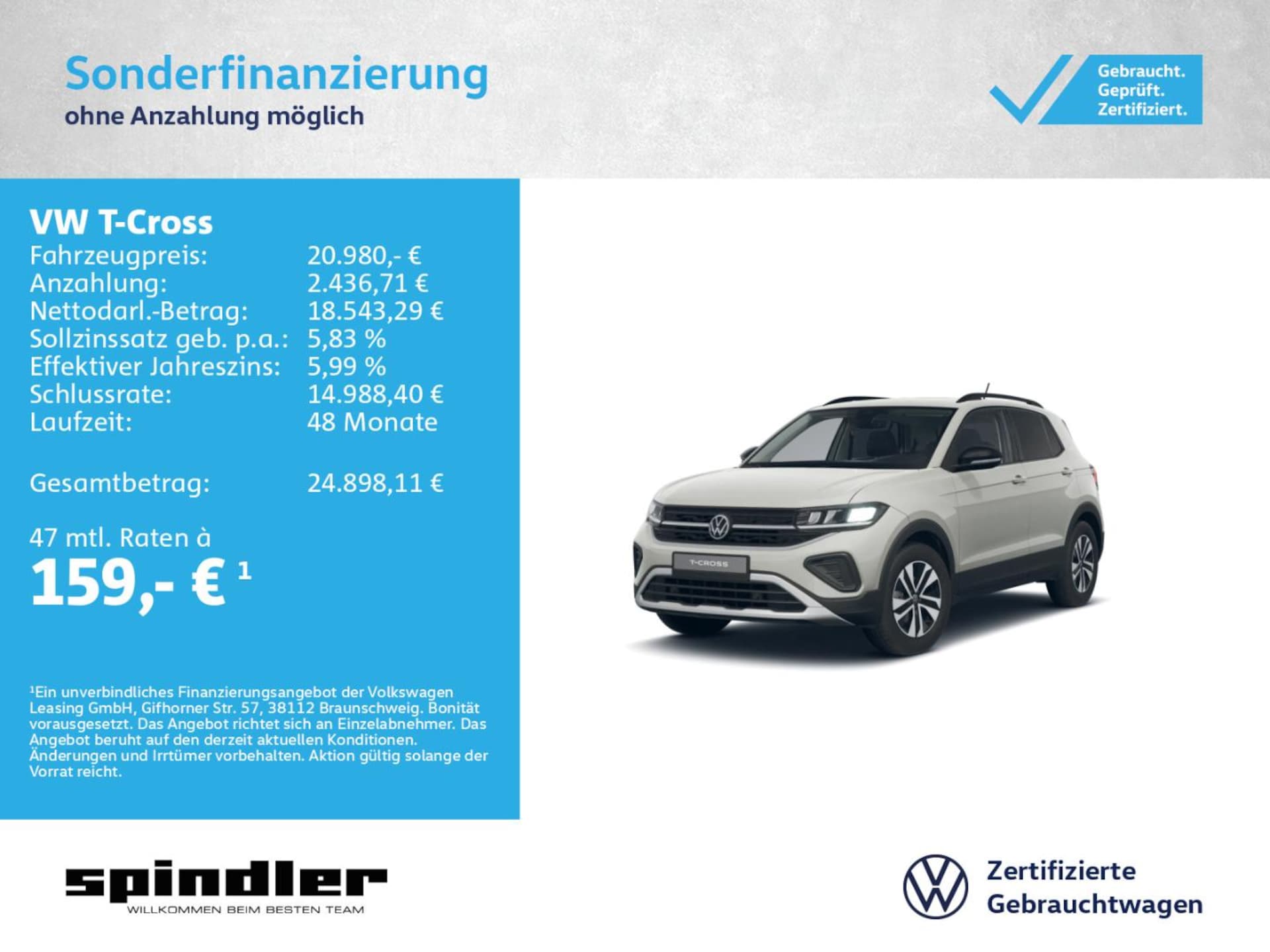 Volkswagen T-Cross ENERGY