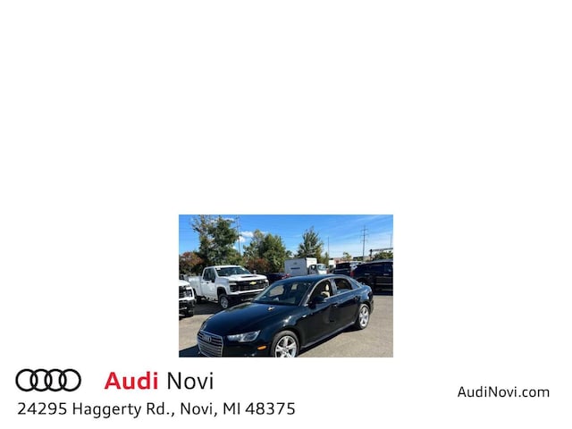 2018 Audi A4 Sedan