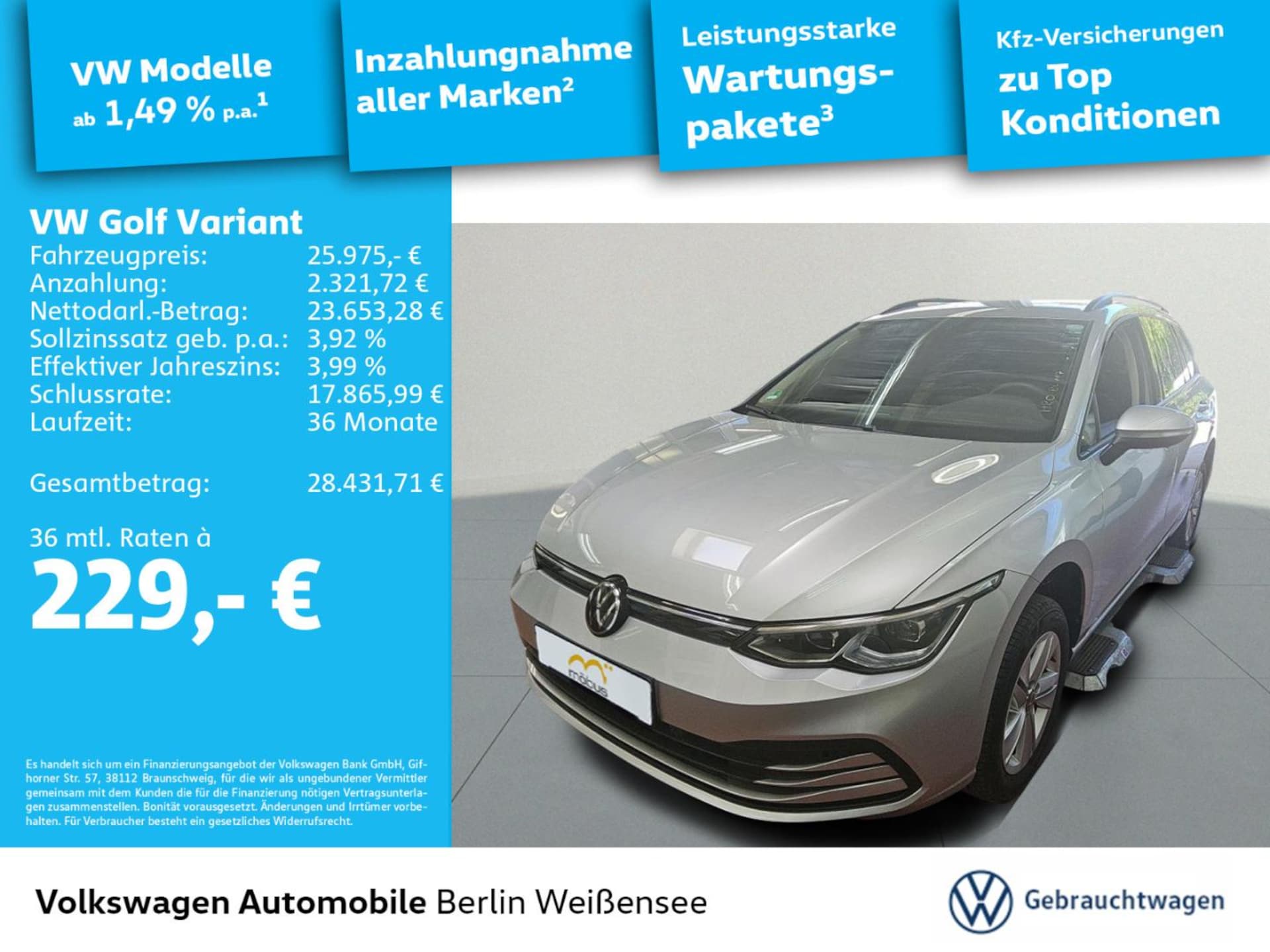 Volkswagen Golf Variant Life